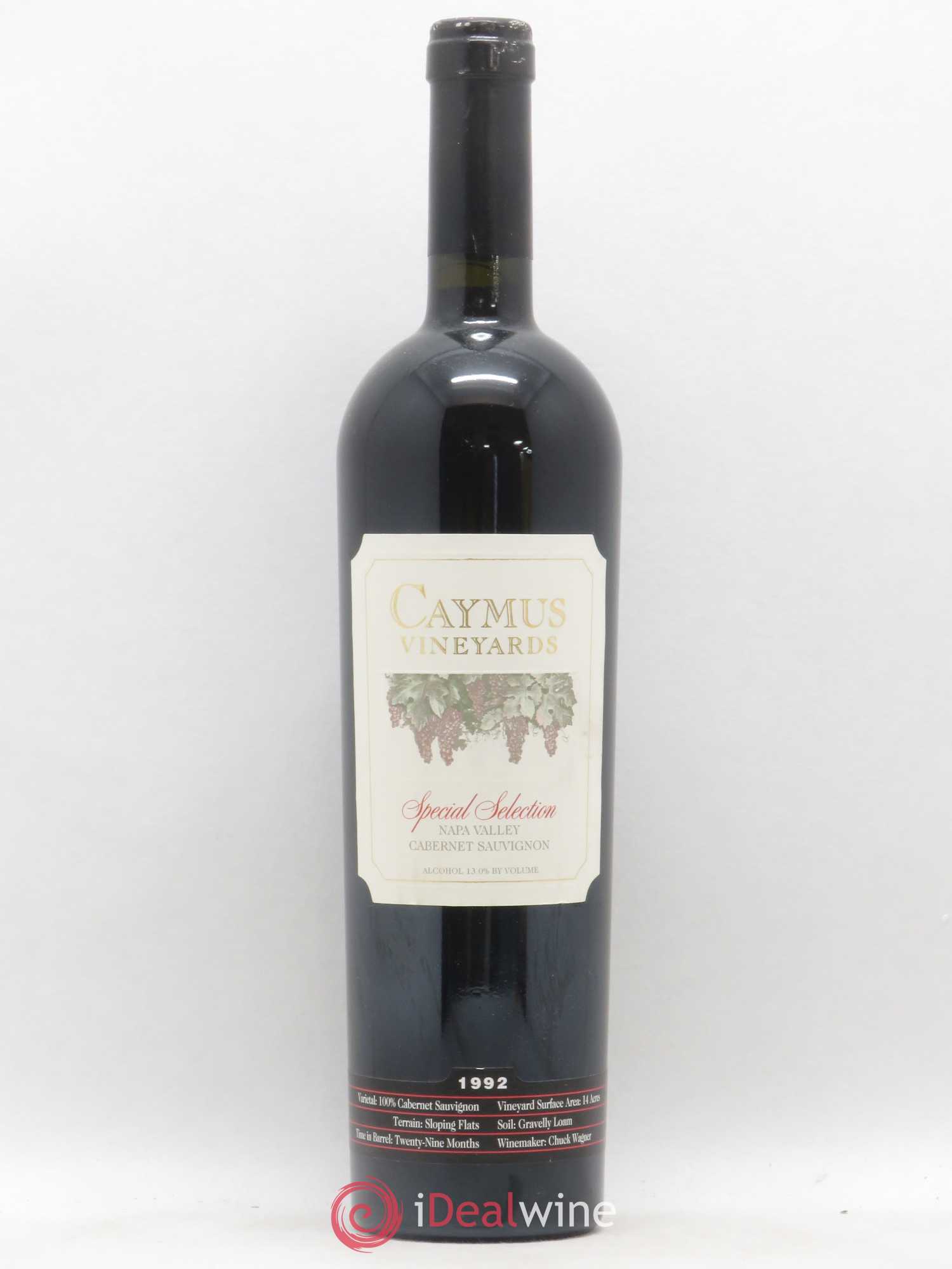 USA Napa Valley Special Selection Caymus Vineyards 1992 - Posten von 1 Flasche - 0