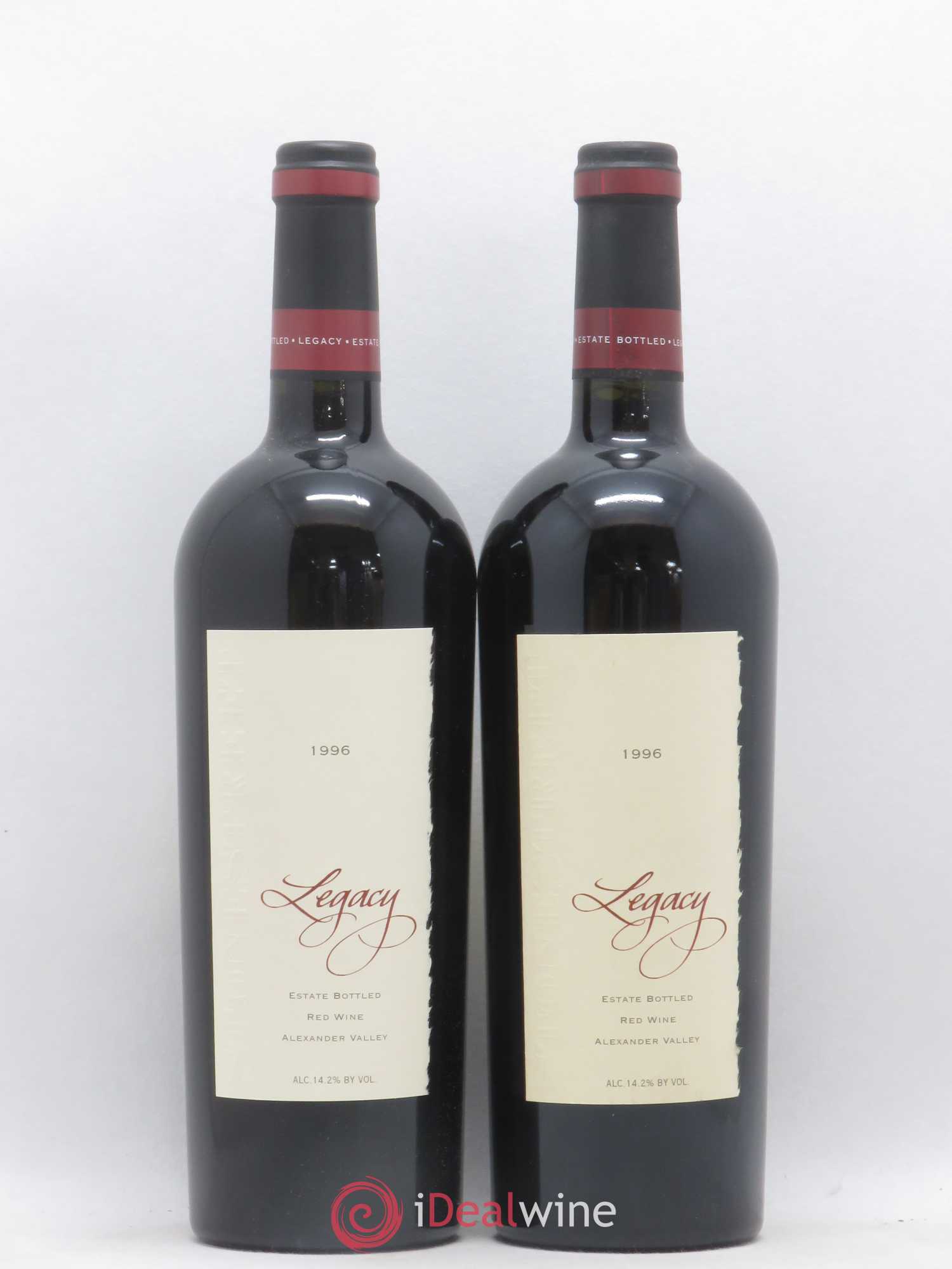 USA Alexander Valley Legacy Stonestreet Estate 1996 - Posten von 2 Flaschen - 0