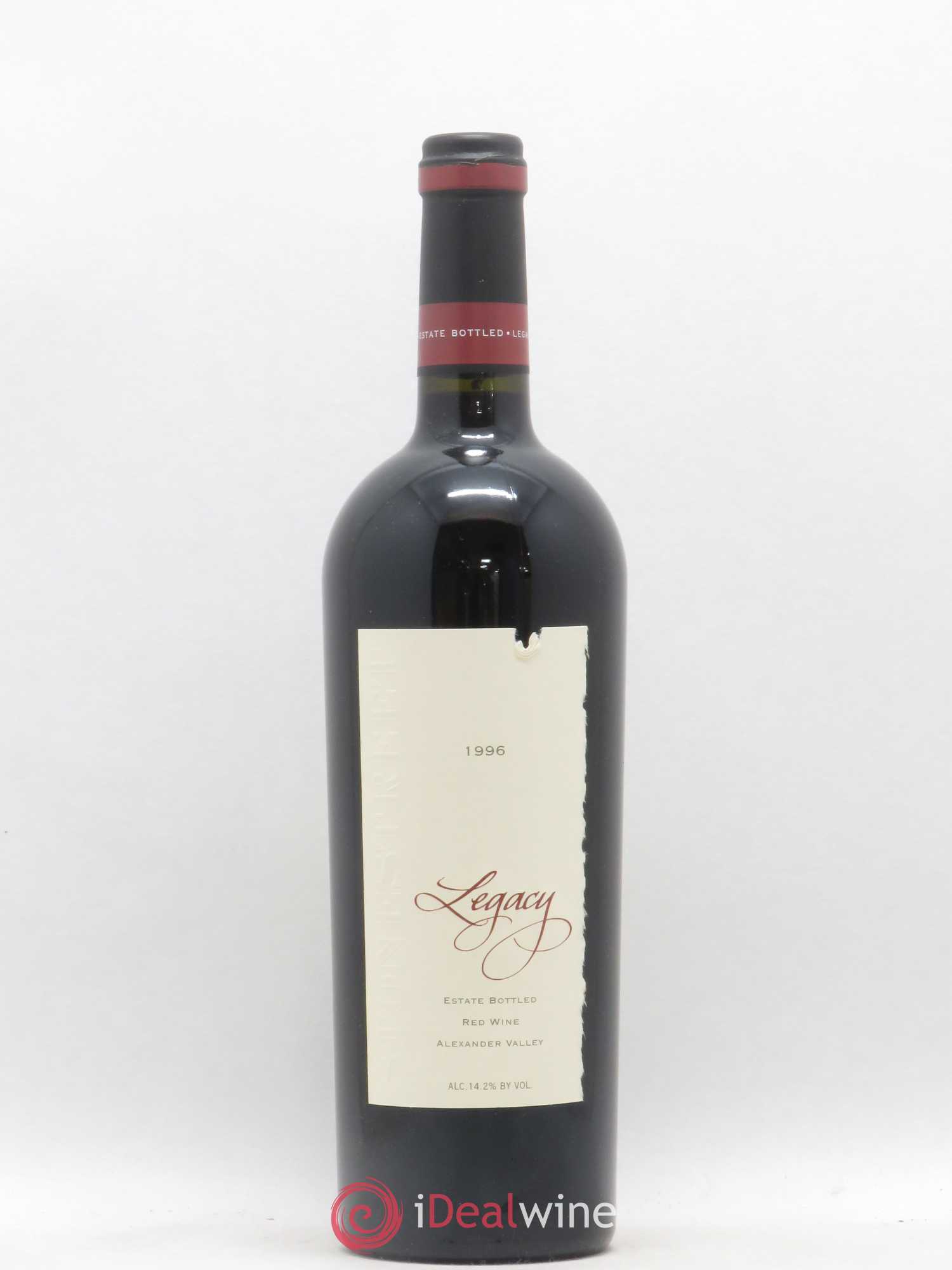 USA Alexander Valley Legacy Stonestreet Estate 1996 - Posten von 1 Flasche - 0