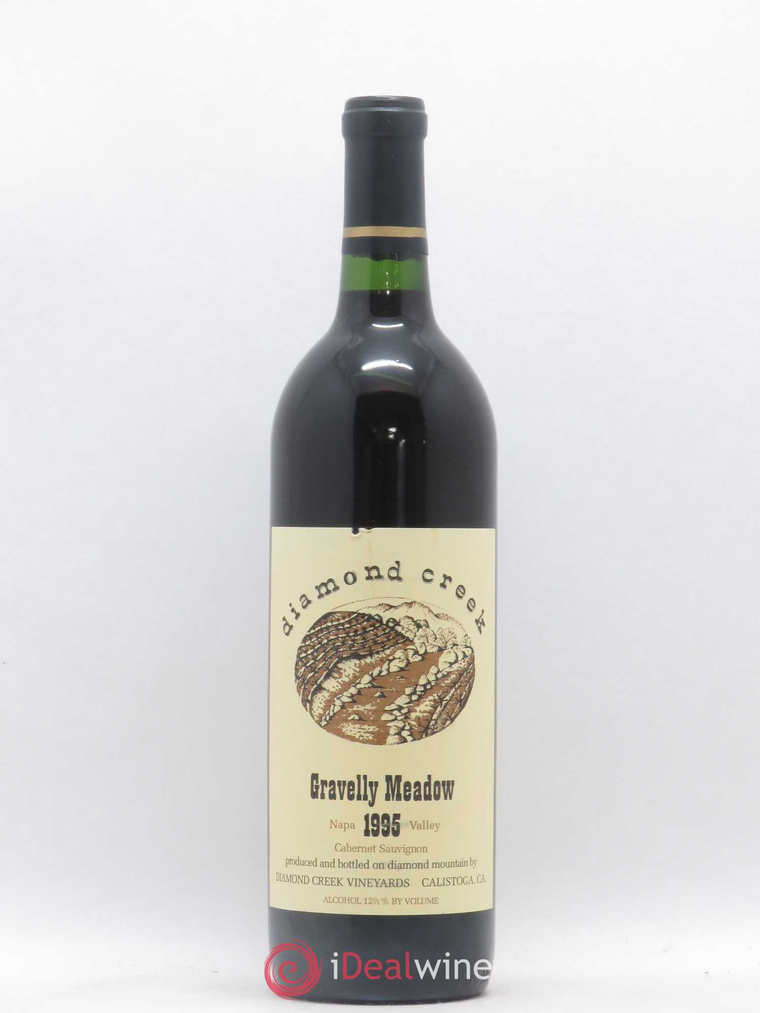 USA Napa Valley Gravelly Meadow Diamond Creek Vineyards 1995 - Posten von 1 Flasche - 0
