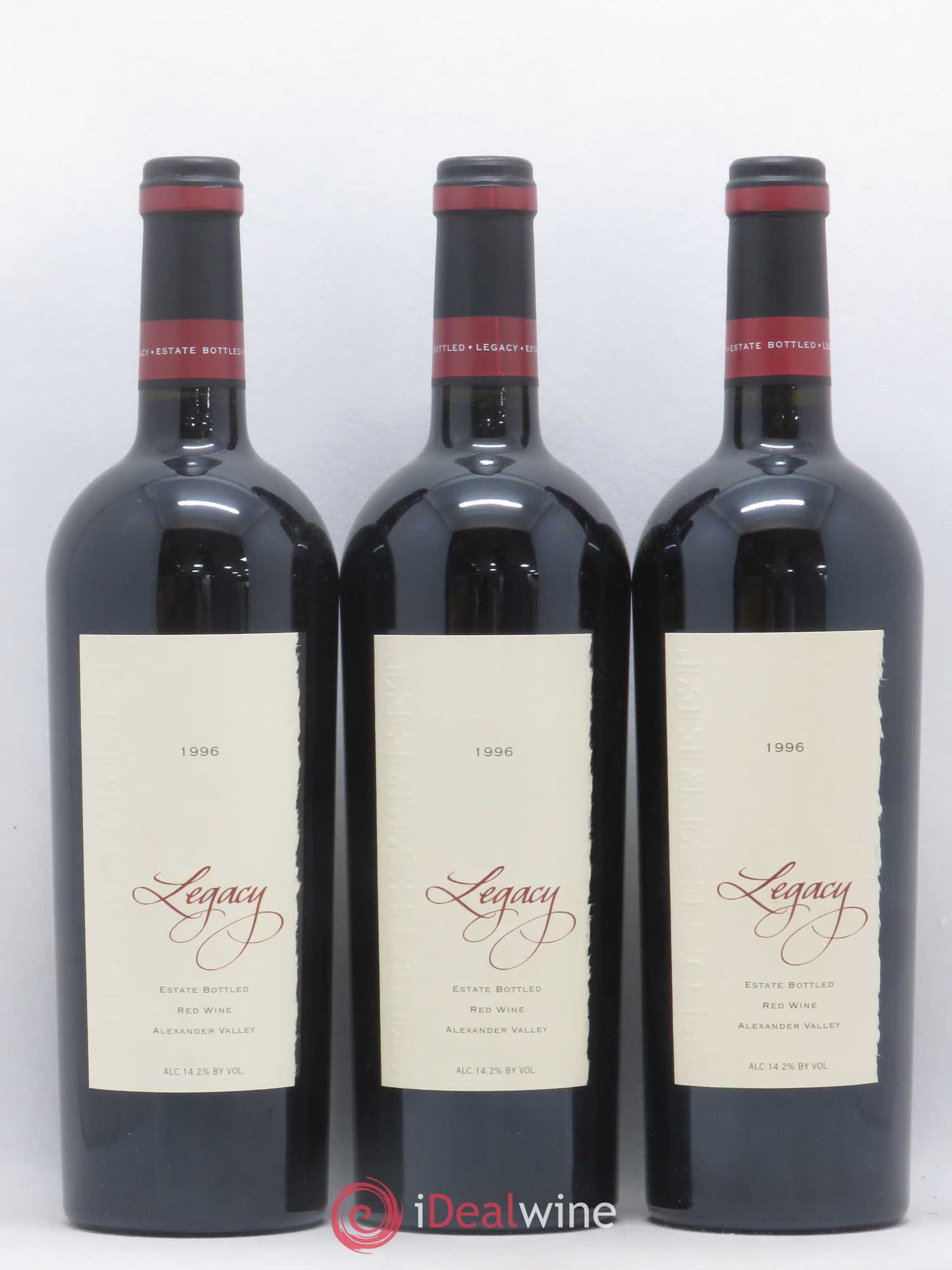 USA Alexander Valley Legacy Stonestreet Estate 1996 - Posten von 6 Flaschen - 2