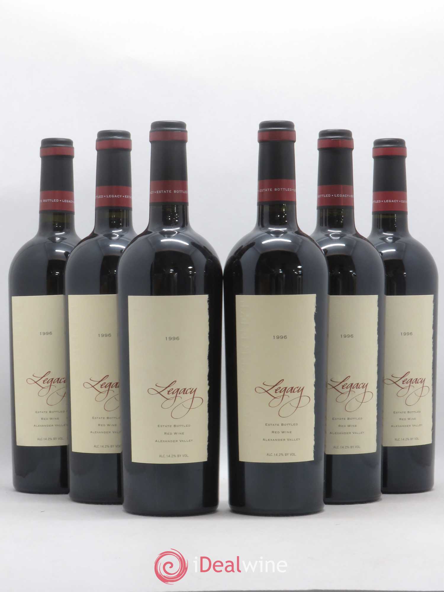 USA Alexander Valley Legacy Stonestreet Estate 1996 - Posten von 6 Flaschen - 0