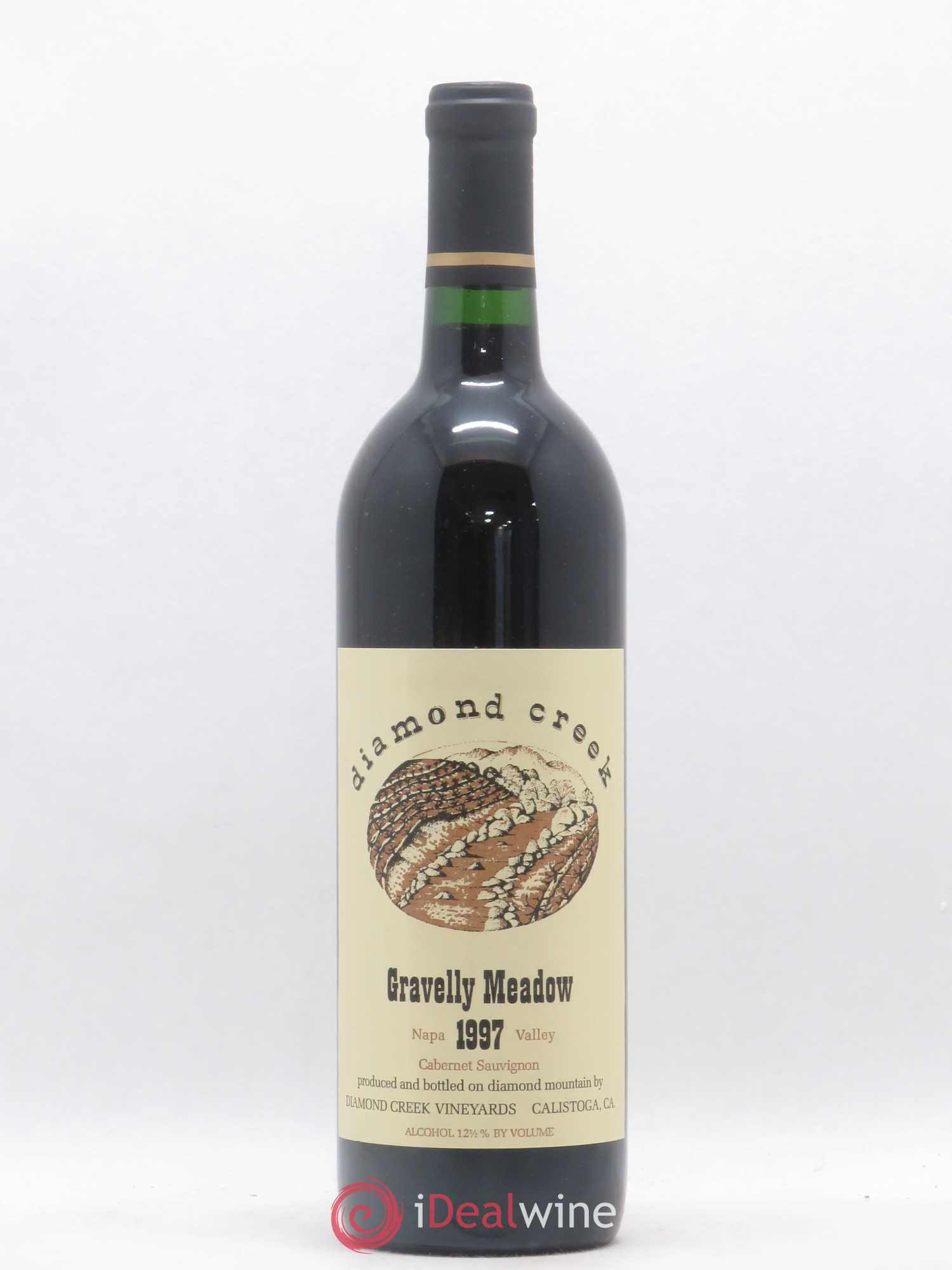 USA Napa Valley Gravelly Meadow Diamond Creek Vineyards 1997 - Posten von 1 Flasche - 0