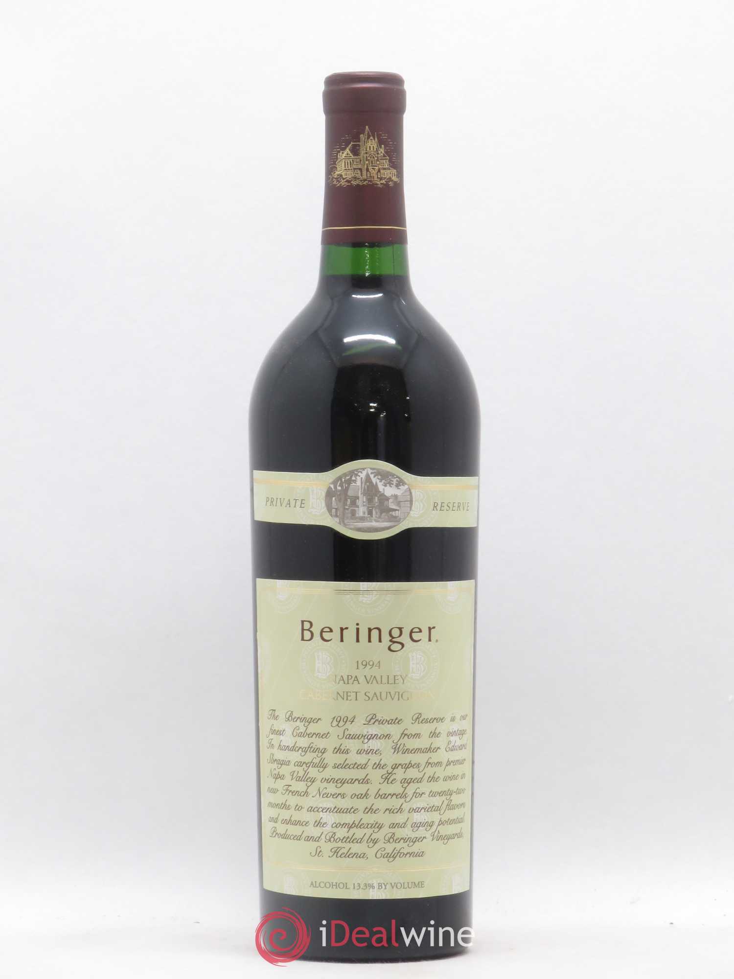USA Napa Valley Private Reserve Beringer Winery 1994 - Posten von 1 Flasche - 0