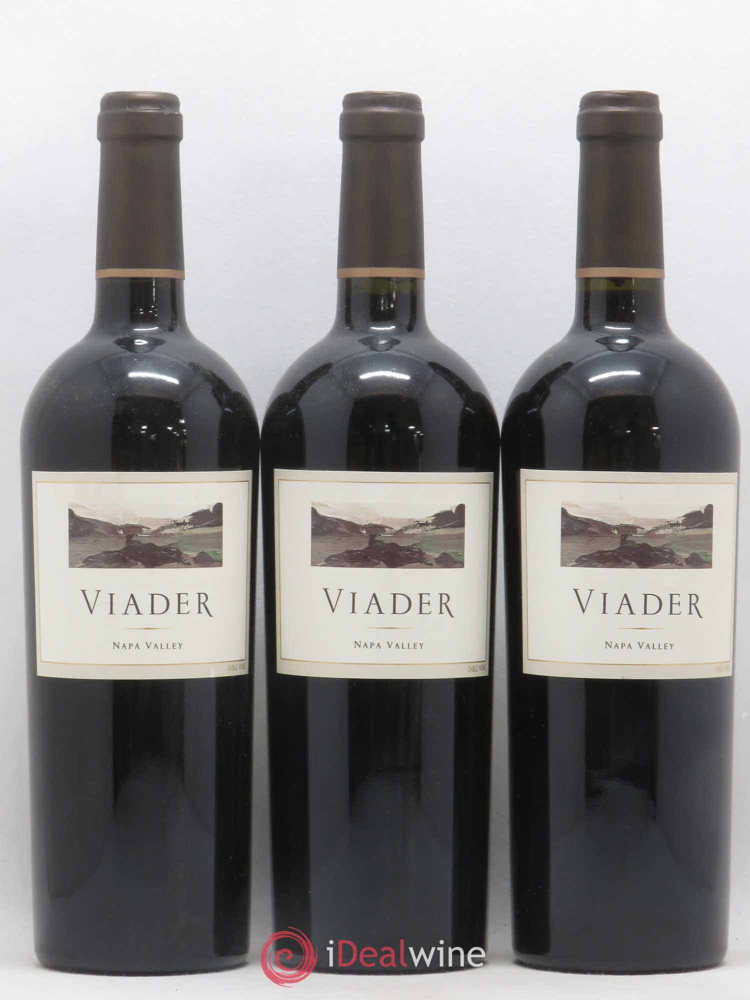 USA Napa Valley Viader Viader Vineyards 1995 - Posten von 3 Flaschen - 0