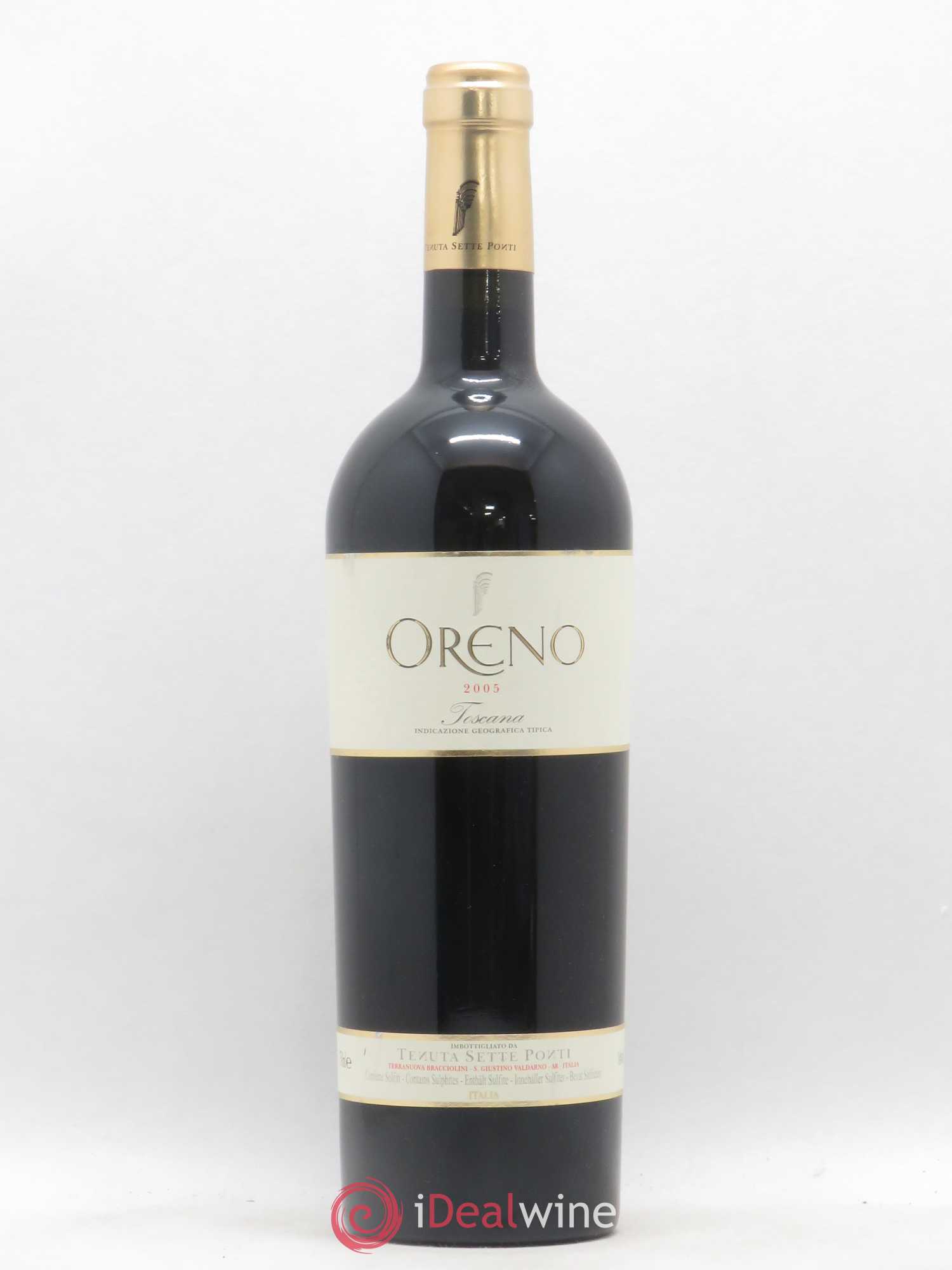 Italie Toscana Oreno Tenuta Sette Ponti 2005 - Posten von 1 Flasche - 0