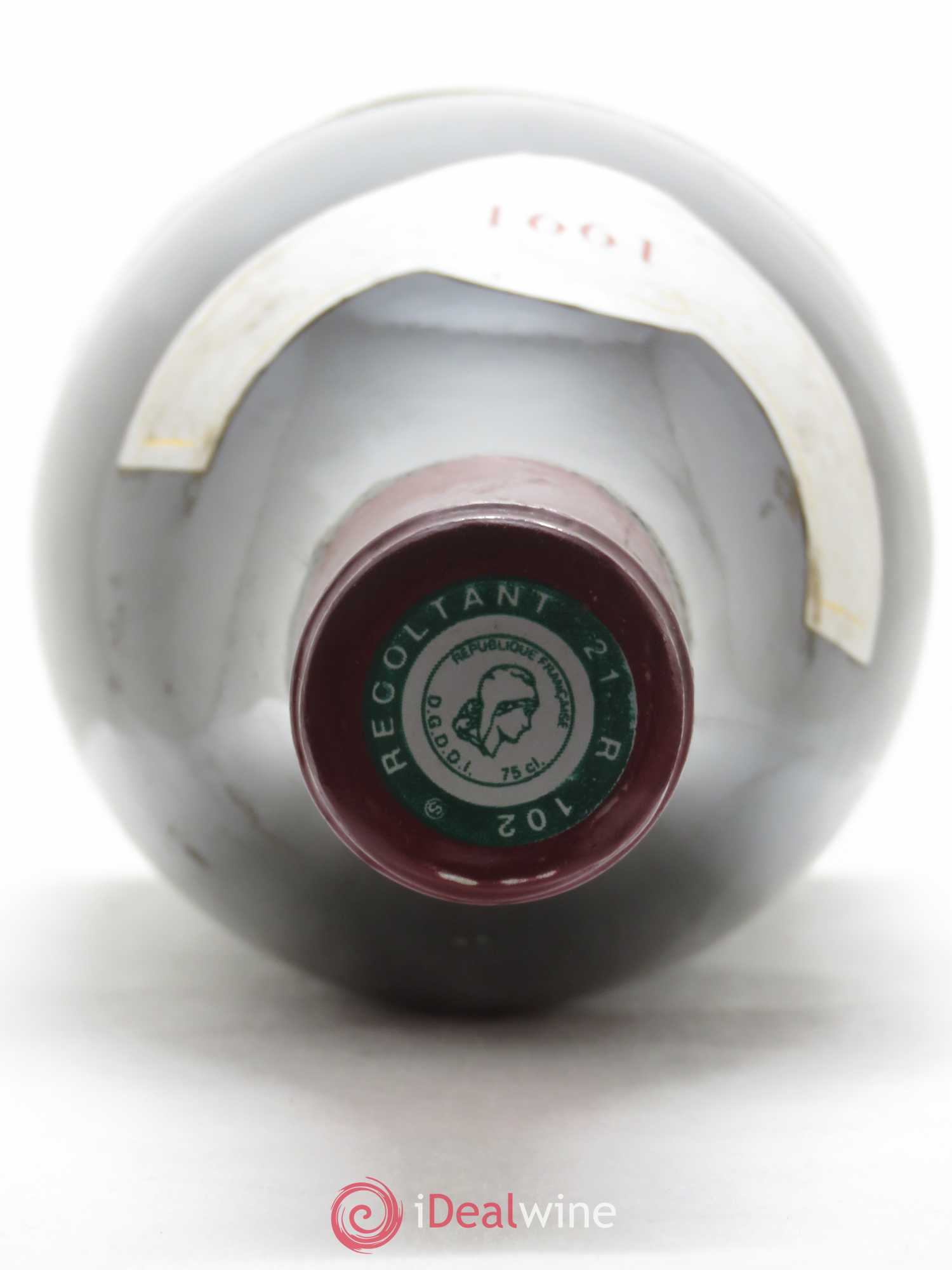 Clos de Vougeot Grand Cru Le Grand Maupertui Anne et François Gros 1991 - Posten von 1 Flasche - 1