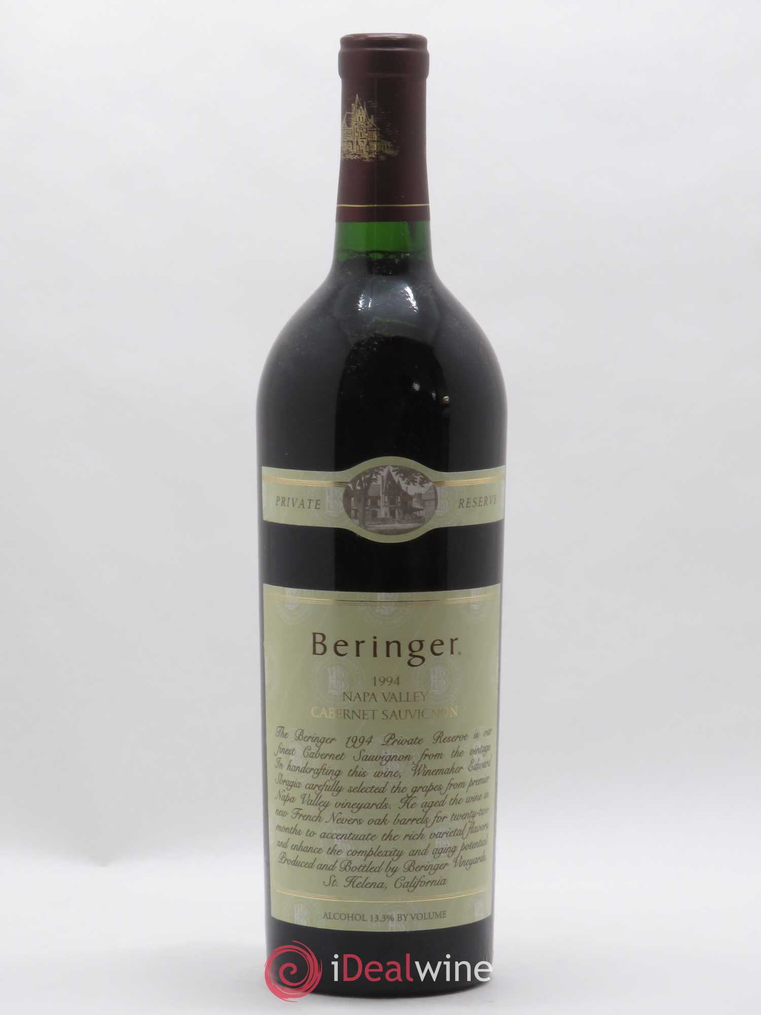 USA Napa Valley Beringer Cabernet Sauvignon Private Reserve 1994 - Posten von 1 Flasche - 0
