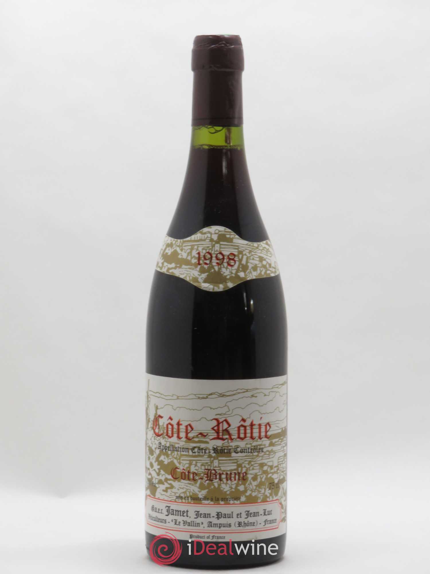 Côte-Rôtie Côte Brune Jamet (Domaine) 1998 - Lot de 1 bouteille - 0