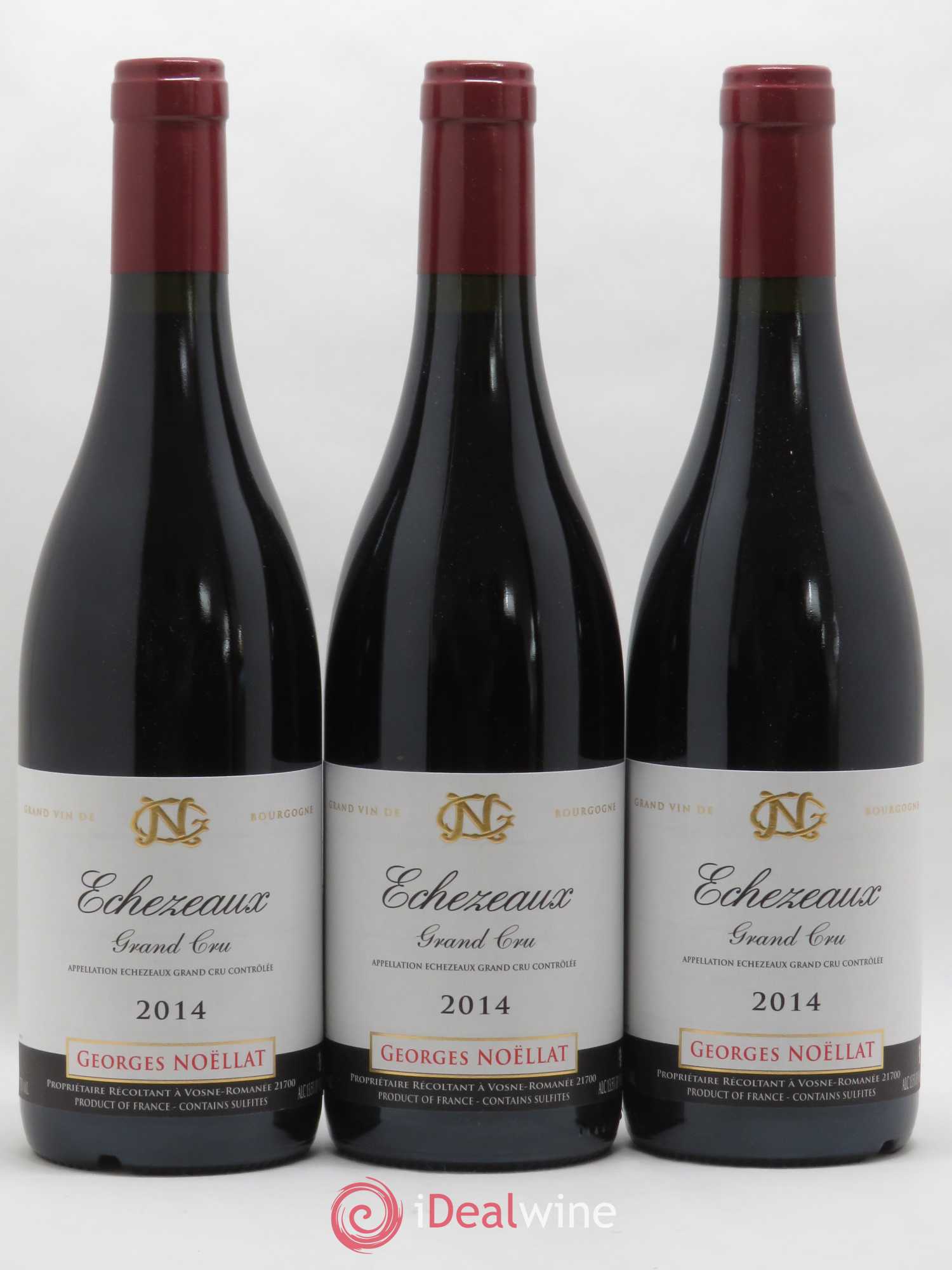 Echezeaux Grand Cru Georges Noëllat (Domaine) 2014 - Lot de 3 bouteilles - 0
