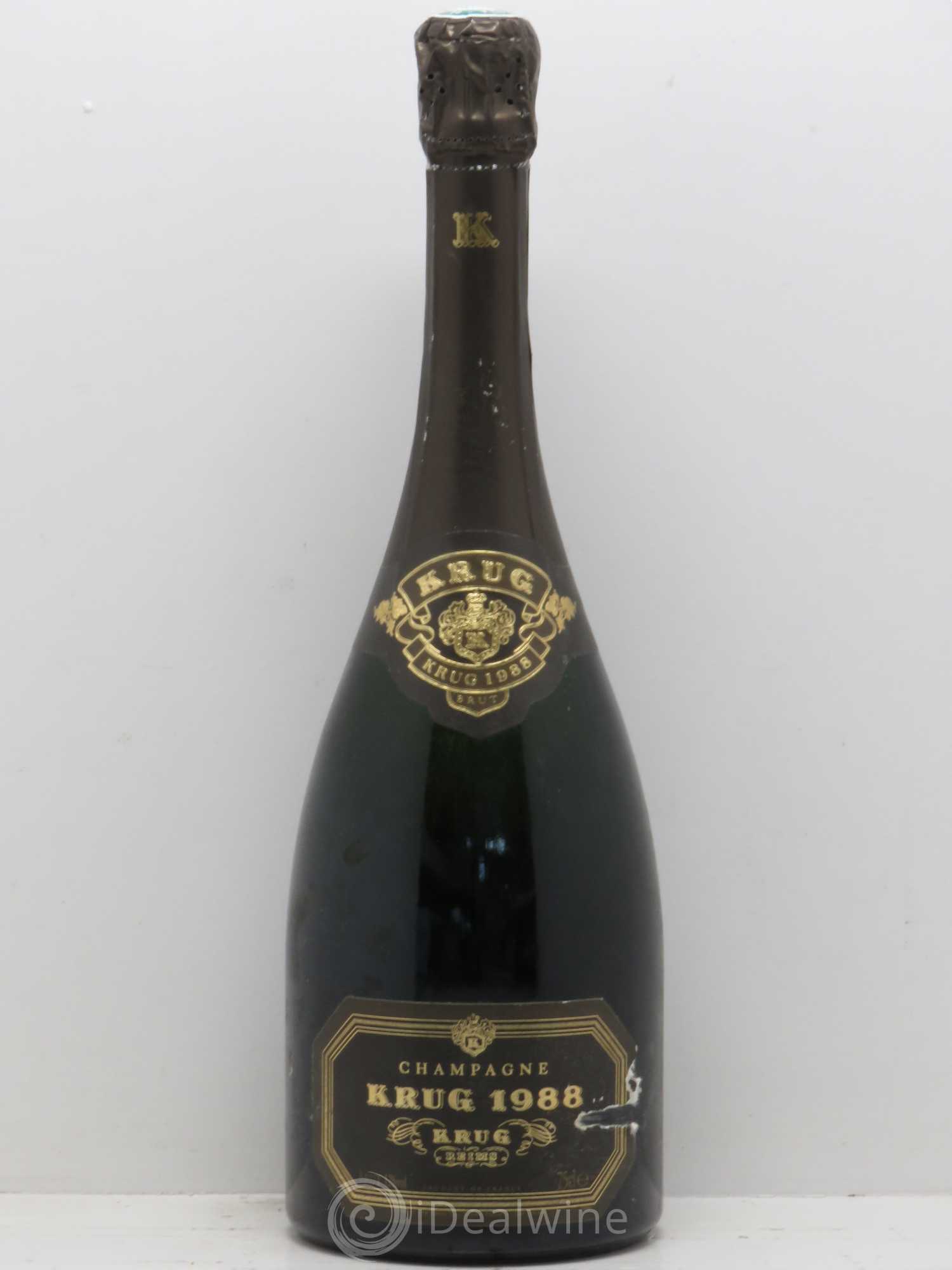 Vintage Krug 1988 - Lot de 1 bouteille - 0