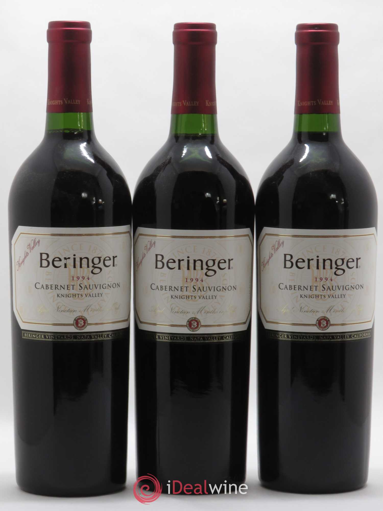 USA Napa Valley Beringer Winery Knights Valley 1994 - Posten von 6 Flaschen - 1