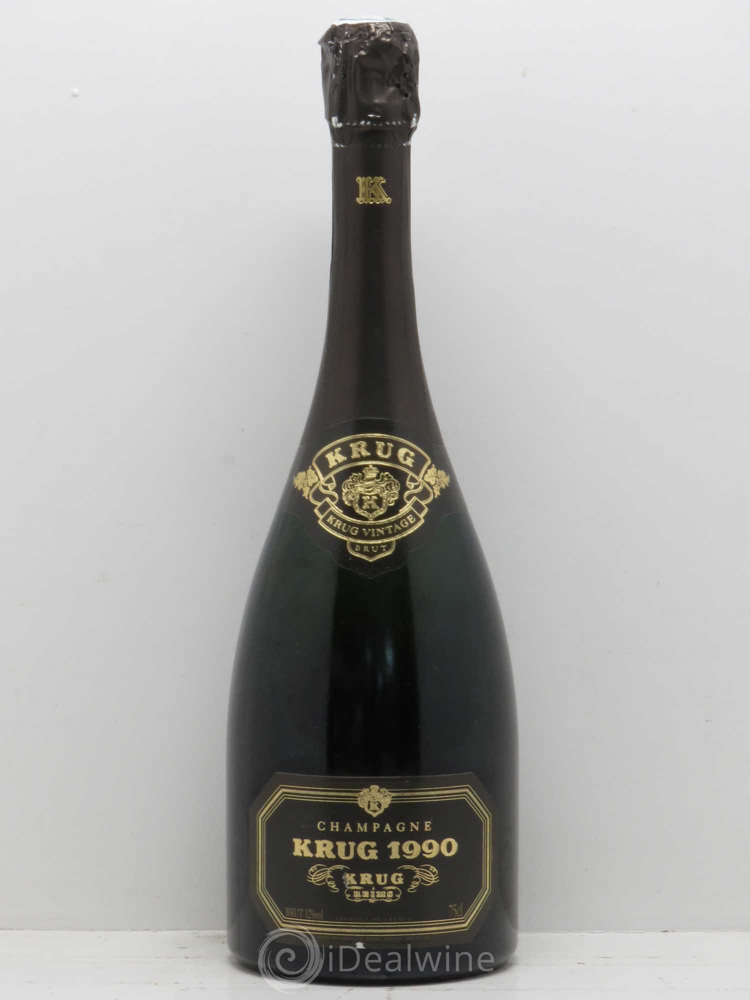 Vintage Krug 1990 - Lot de 1 bouteille - 0