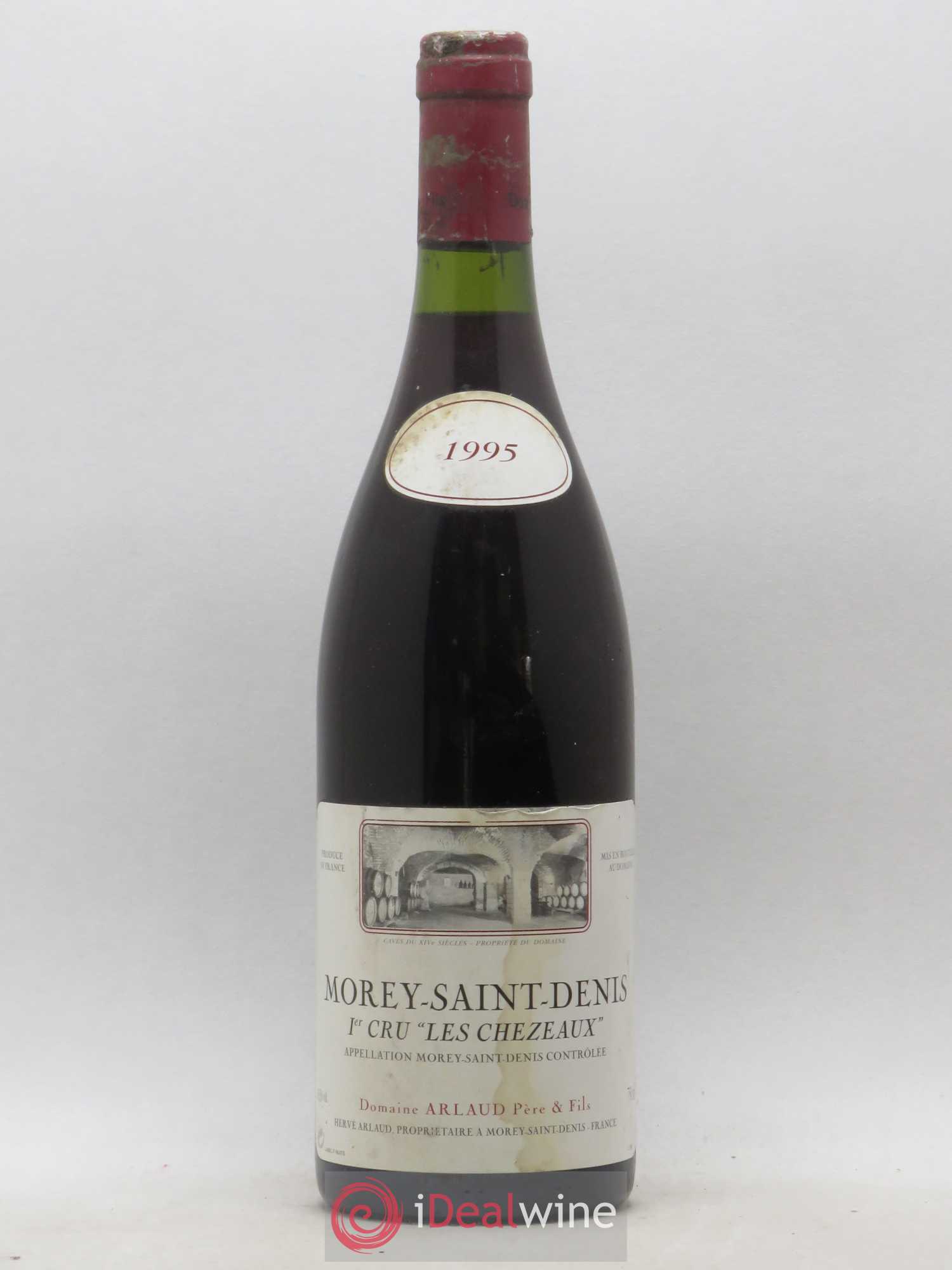 Morey-Saint-Denis 1er Cru Les Chezeaux Arlaut 1995 - Posten von 1 Flasche - 0