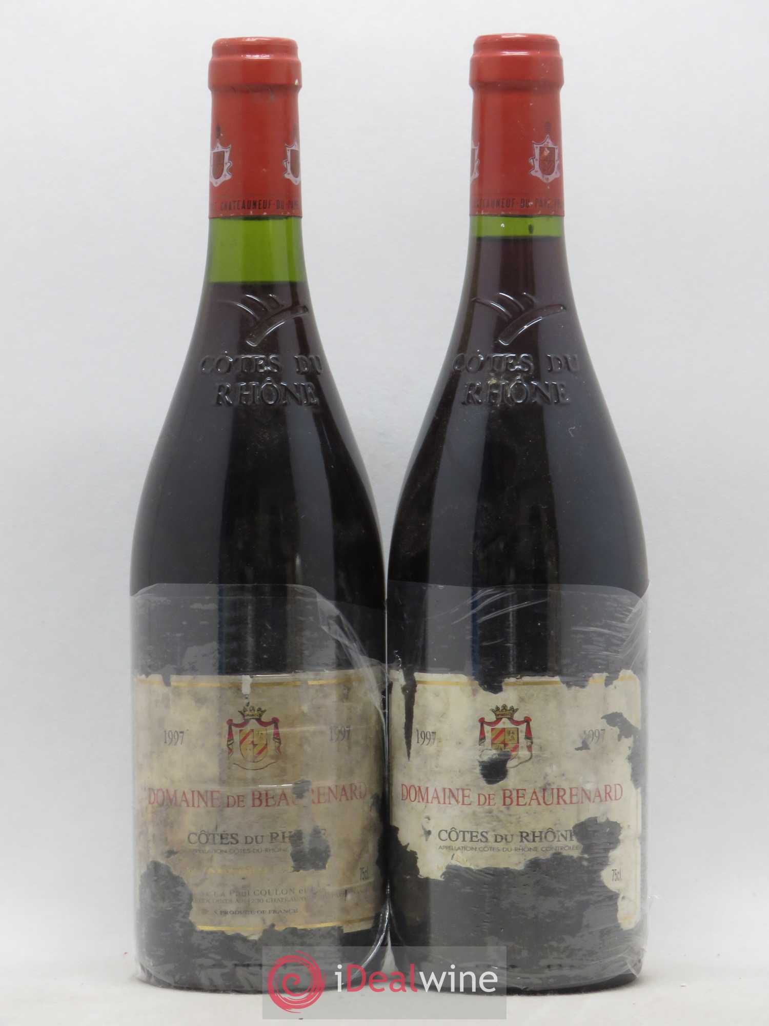 Côtes-du-Rhône Domaine de Beaurenard 1997 - Posten von 2 Flaschen - 0