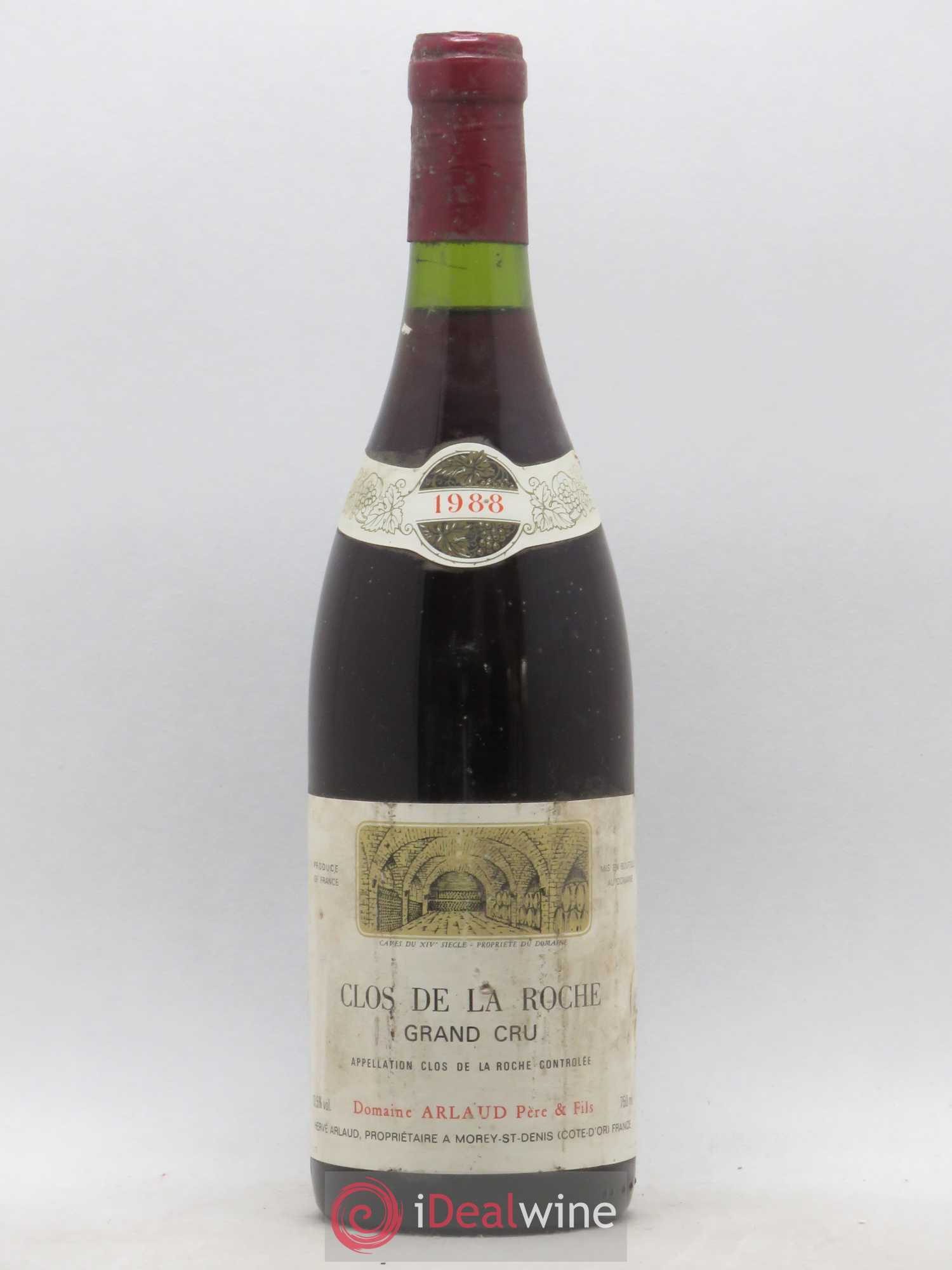 Clos de la Roche Grand Cru Arlaud 1988 - Lot de 1 bouteille - 0