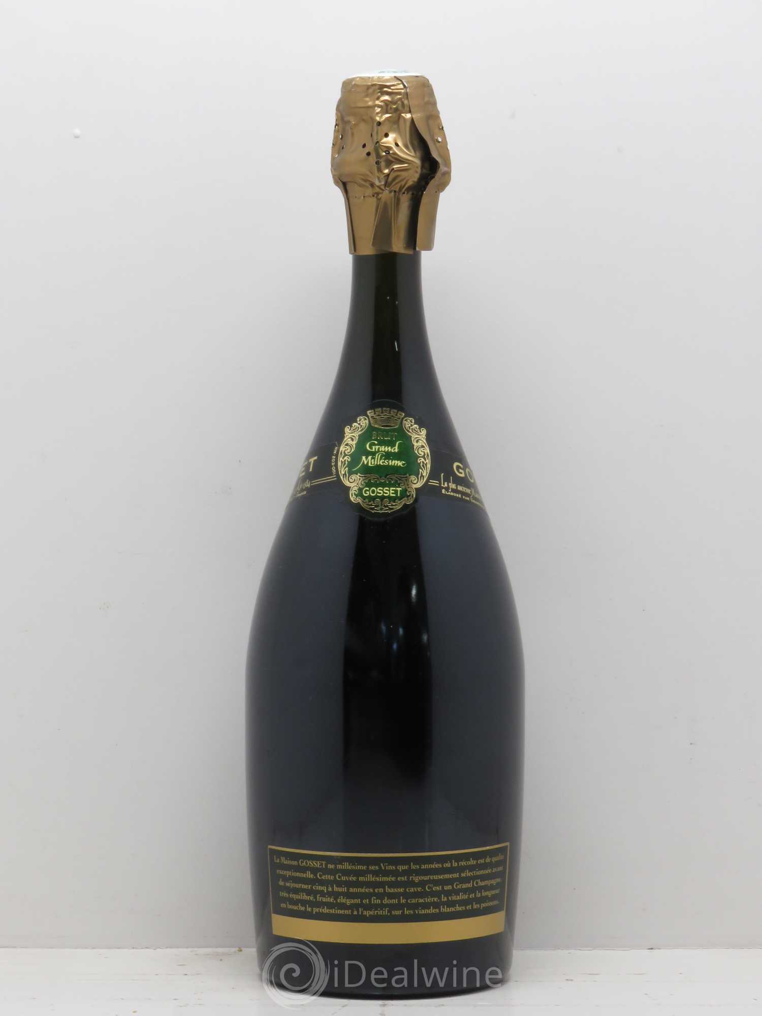 Grande Réserve Gosset 1996 - Lot de 1 bouteille - 1