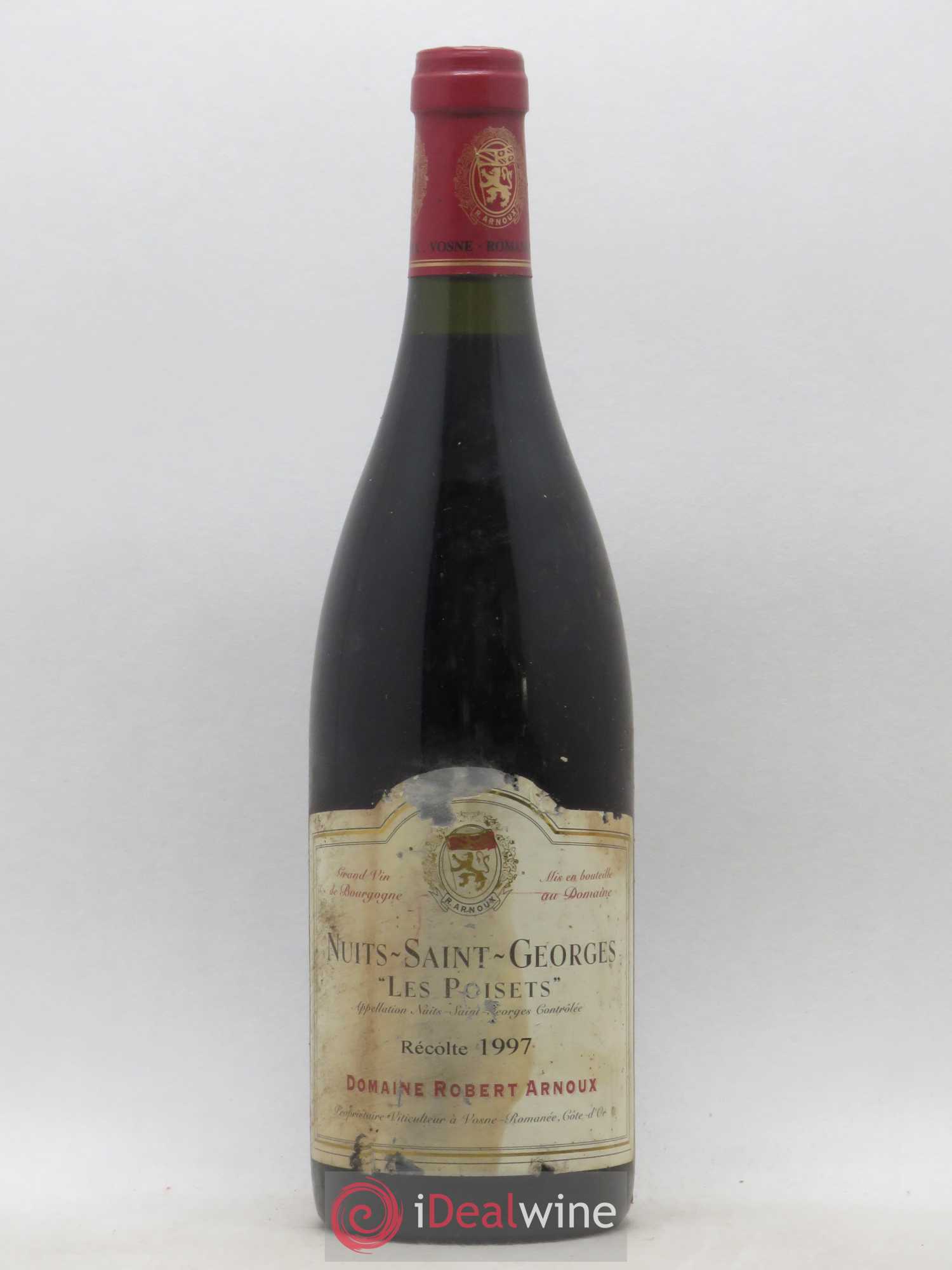 Nuits-Saint-Georges Les Poisets Arnoux Robert 1997 - Posten von 1 Flasche - 0