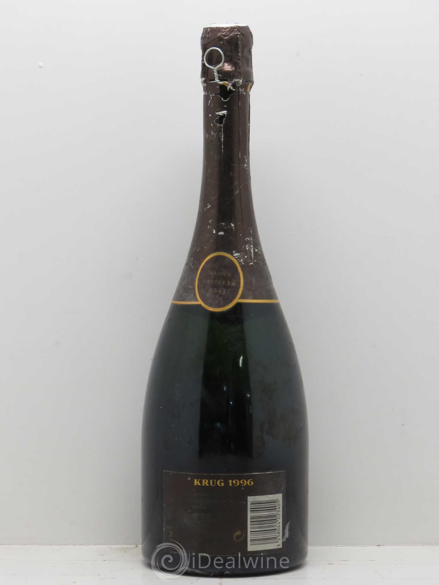 Vintage Krug 1996 - Lot de 1 bouteille - 1