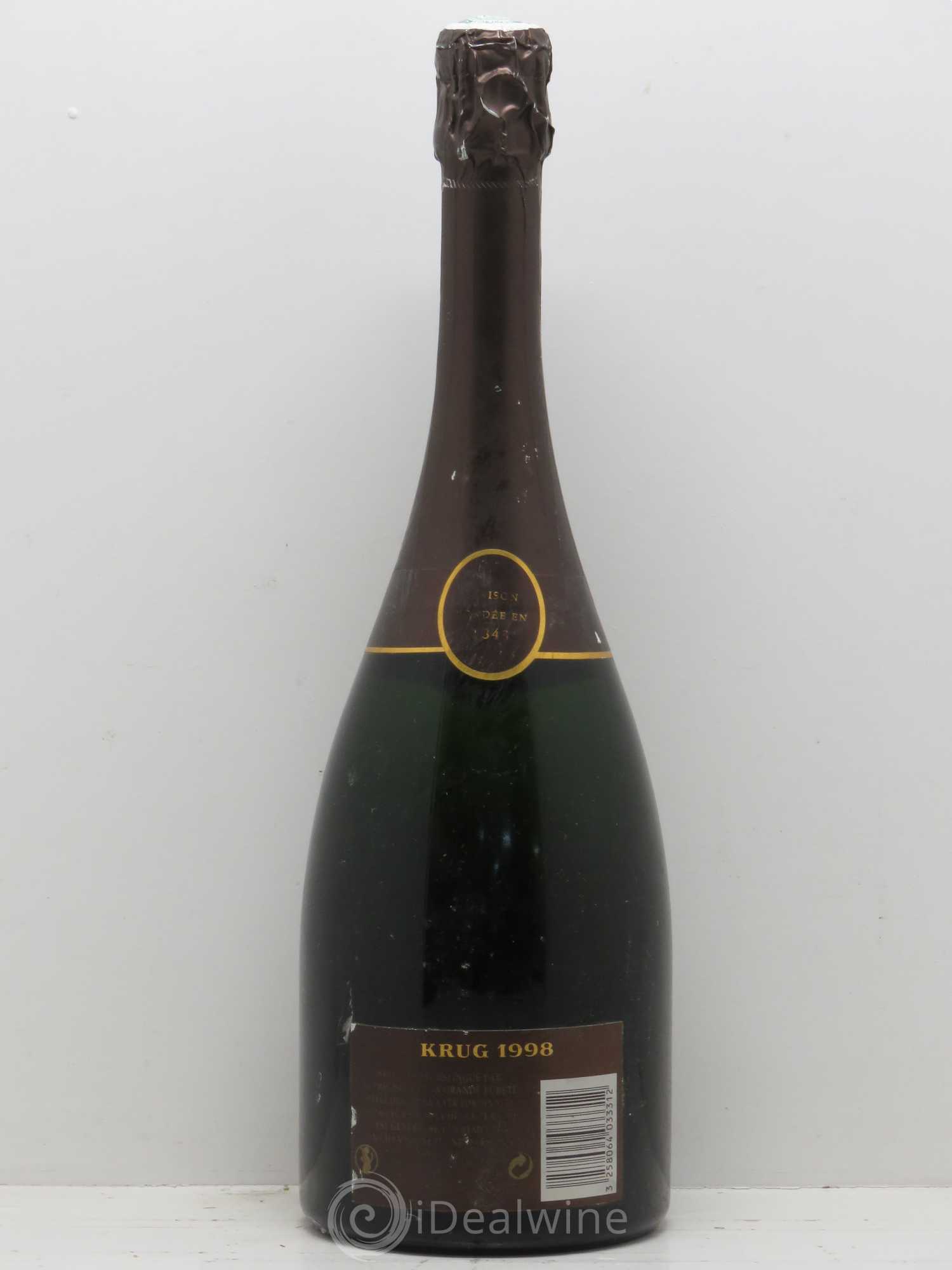 Vintage Krug 1998 - Lot de 1 bouteille - 1