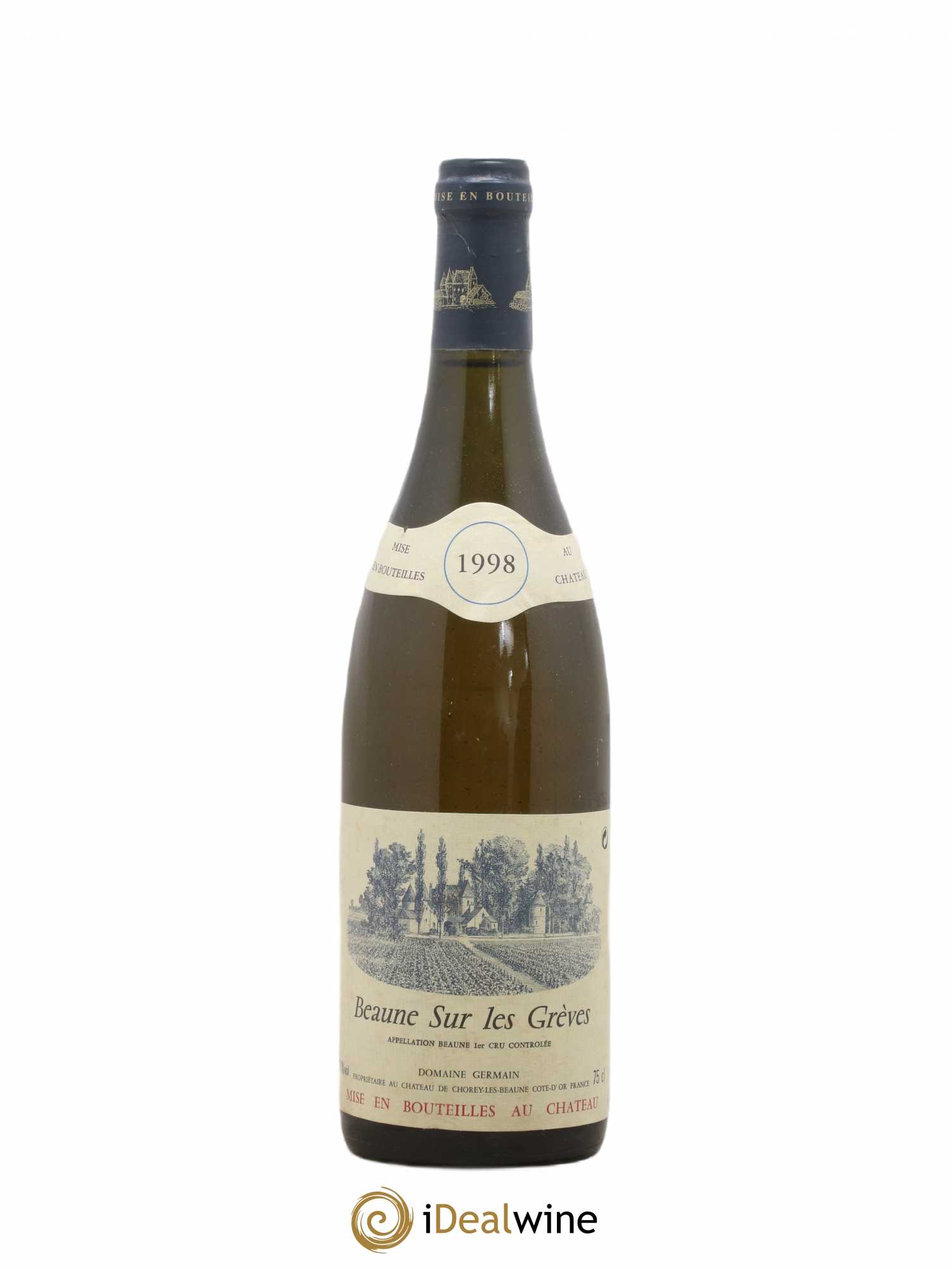Beaune 1er Cru Sur Les Greves Château De Chorey 1998 - Posten von 1 Flasche - 0