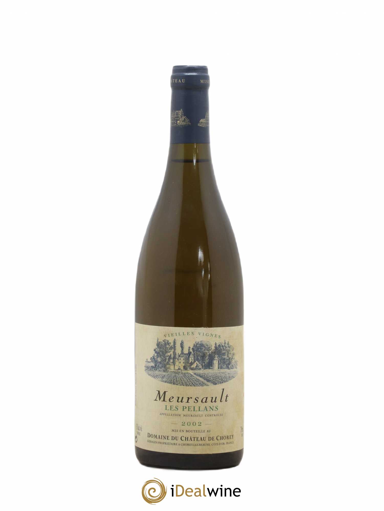 Meursault Les Pellans Vieilles vignes Château de Chorey 2002 - Posten von 1 Flasche - 0
