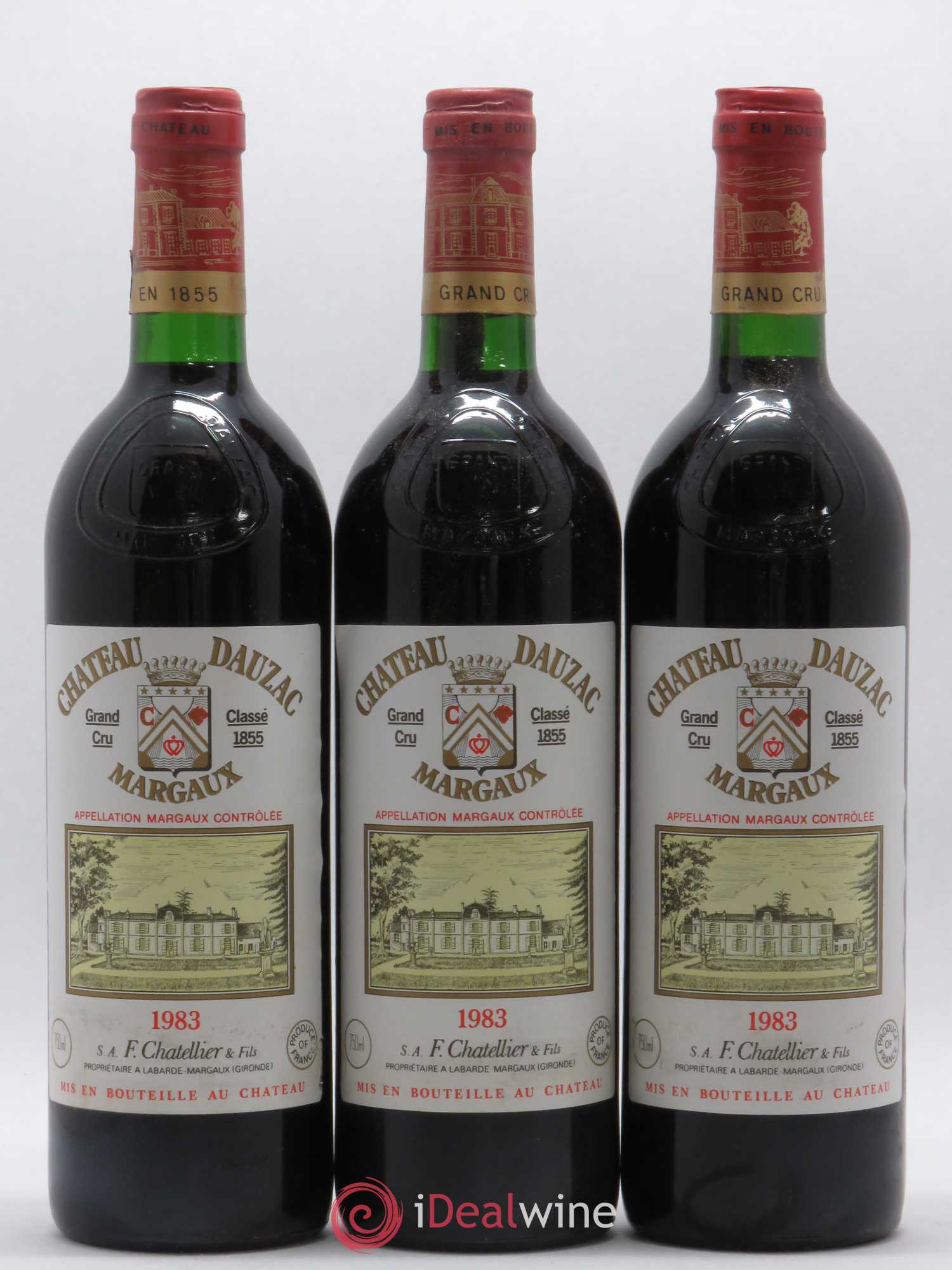 Château Dauzac 5ème Grand Cru Classé 1983 - Lot de 6 bouteilles - 2