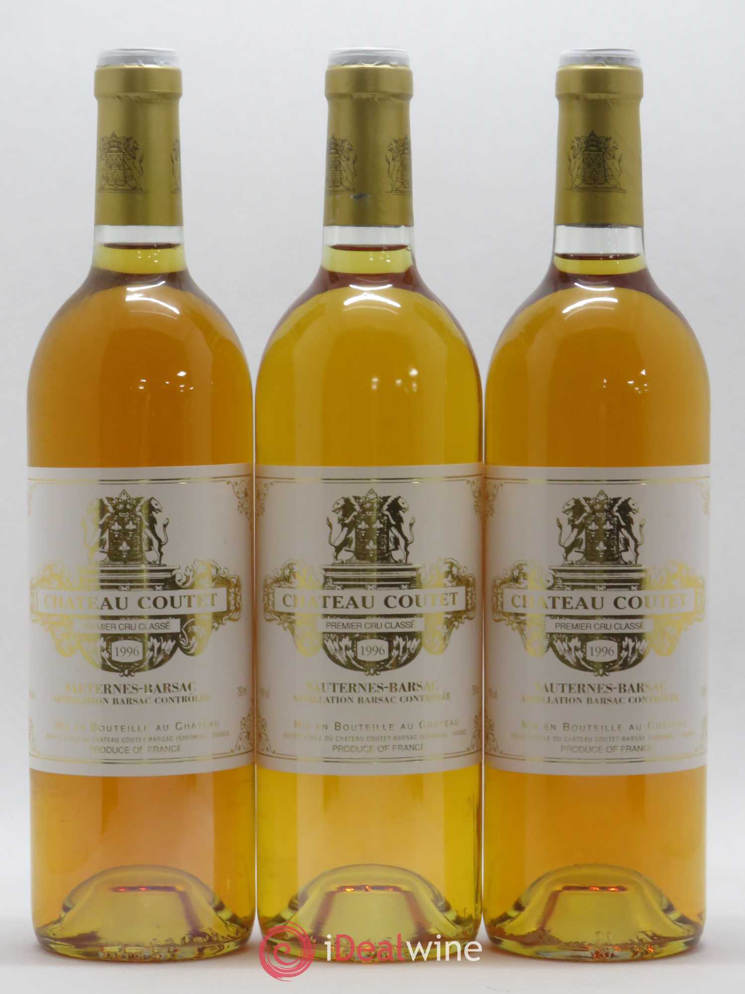 Château Coutet 1er Grand Cru Classé 1996 - Lotto di 12 bottiglie - 3