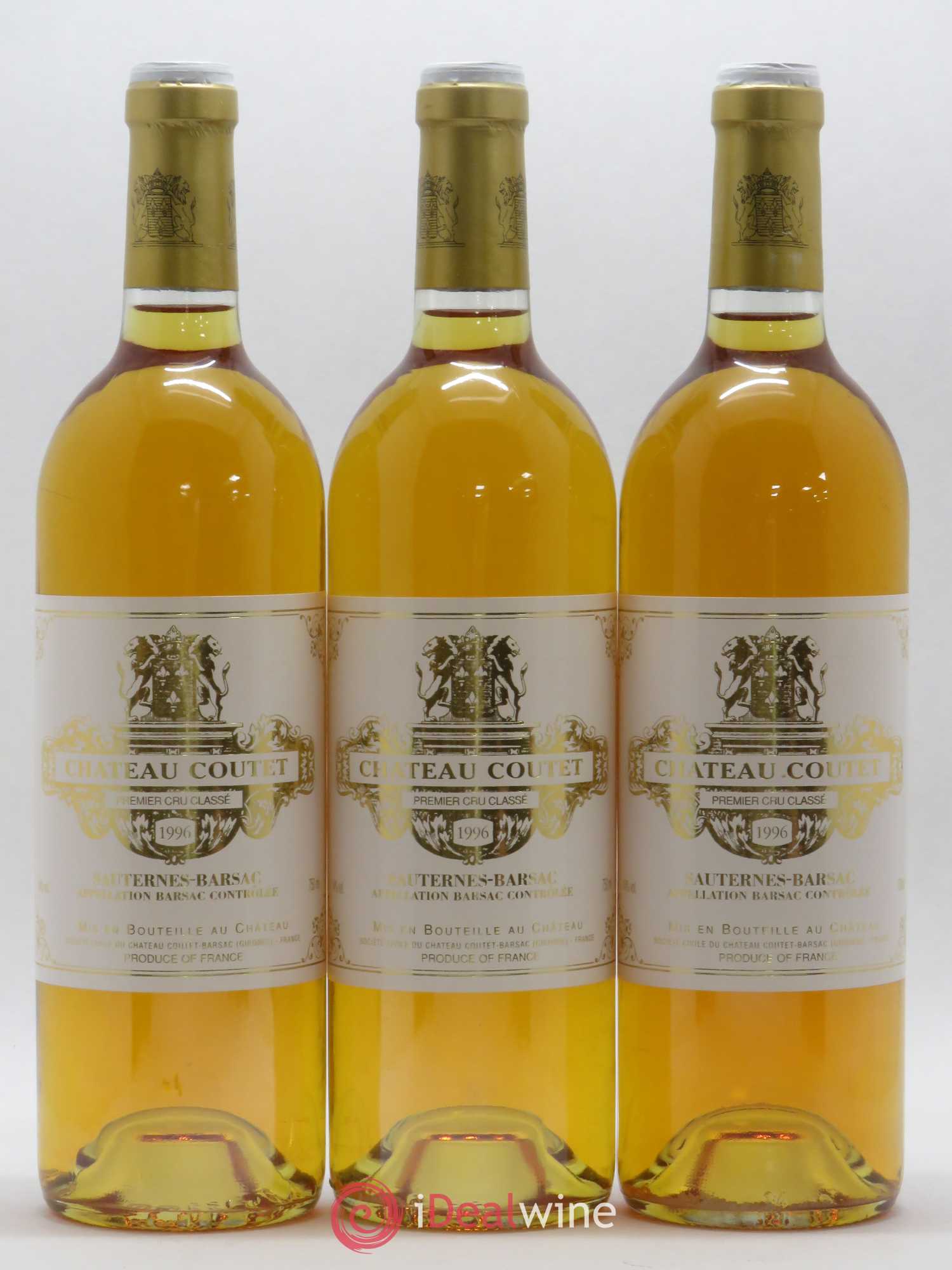 Château Coutet 1er Grand Cru Classé 1996 - Lotto di 12 bottiglie - 4