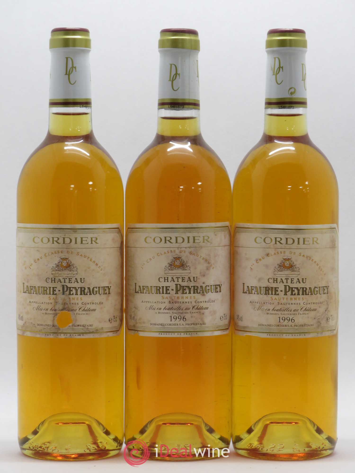 Château Lafaurie-Peyraguey 1er Grand Cru Classé 1996 - Lotto di 12 bottiglie - 2