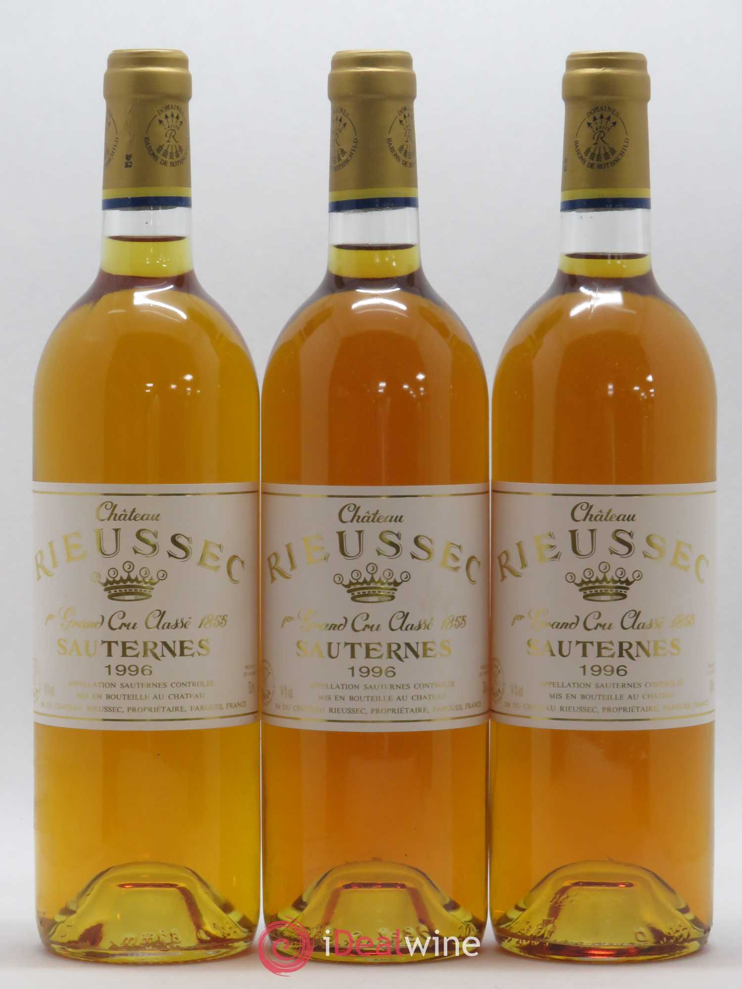 Château Rieussec 1er Grand Cru Classé 1996 - Posten von 12 Flaschen - 1