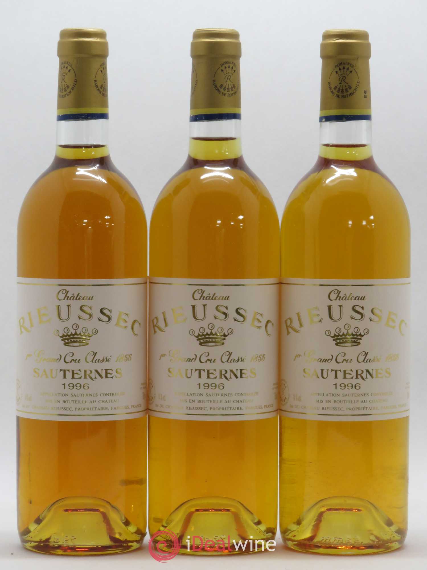 Château Rieussec 1er Grand Cru Classé 1996 - Posten von 12 Flaschen - 2