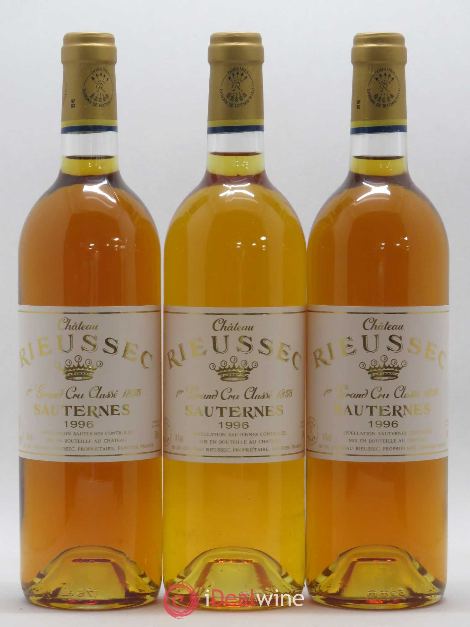Château Rieussec 1er Grand Cru Classé 1996 - Posten von 12 Flaschen - 3