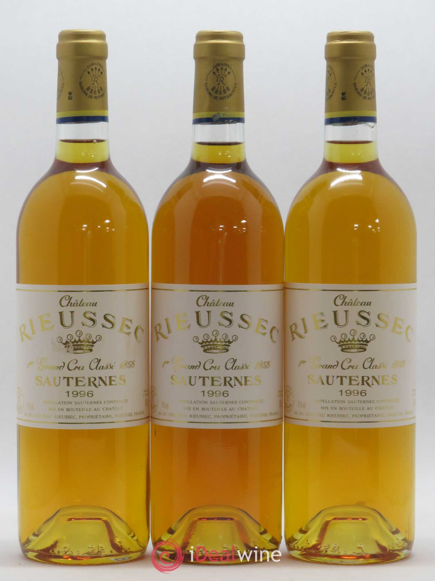 Château Rieussec 1er Grand Cru Classé 1996 - Posten von 12 Flaschen - 4