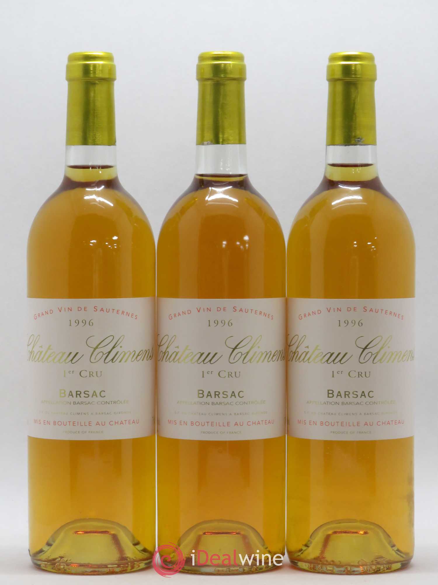Château Climens 1er Grand Cru Classé 1996 - Lotto di 12 bottiglie - 2