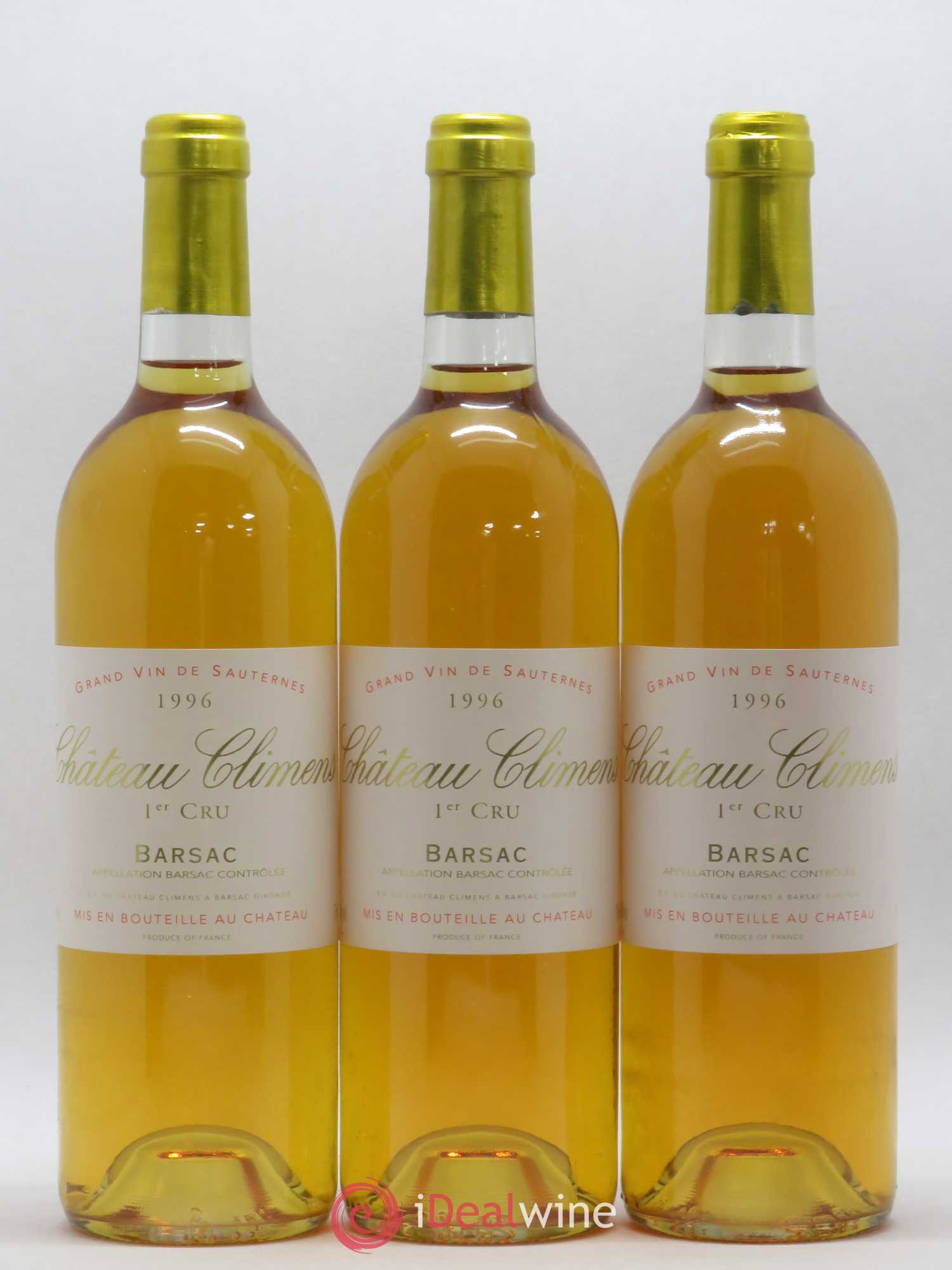 Château Climens 1er Grand Cru Classé 1996 - Lotto di 12 bottiglie - 3