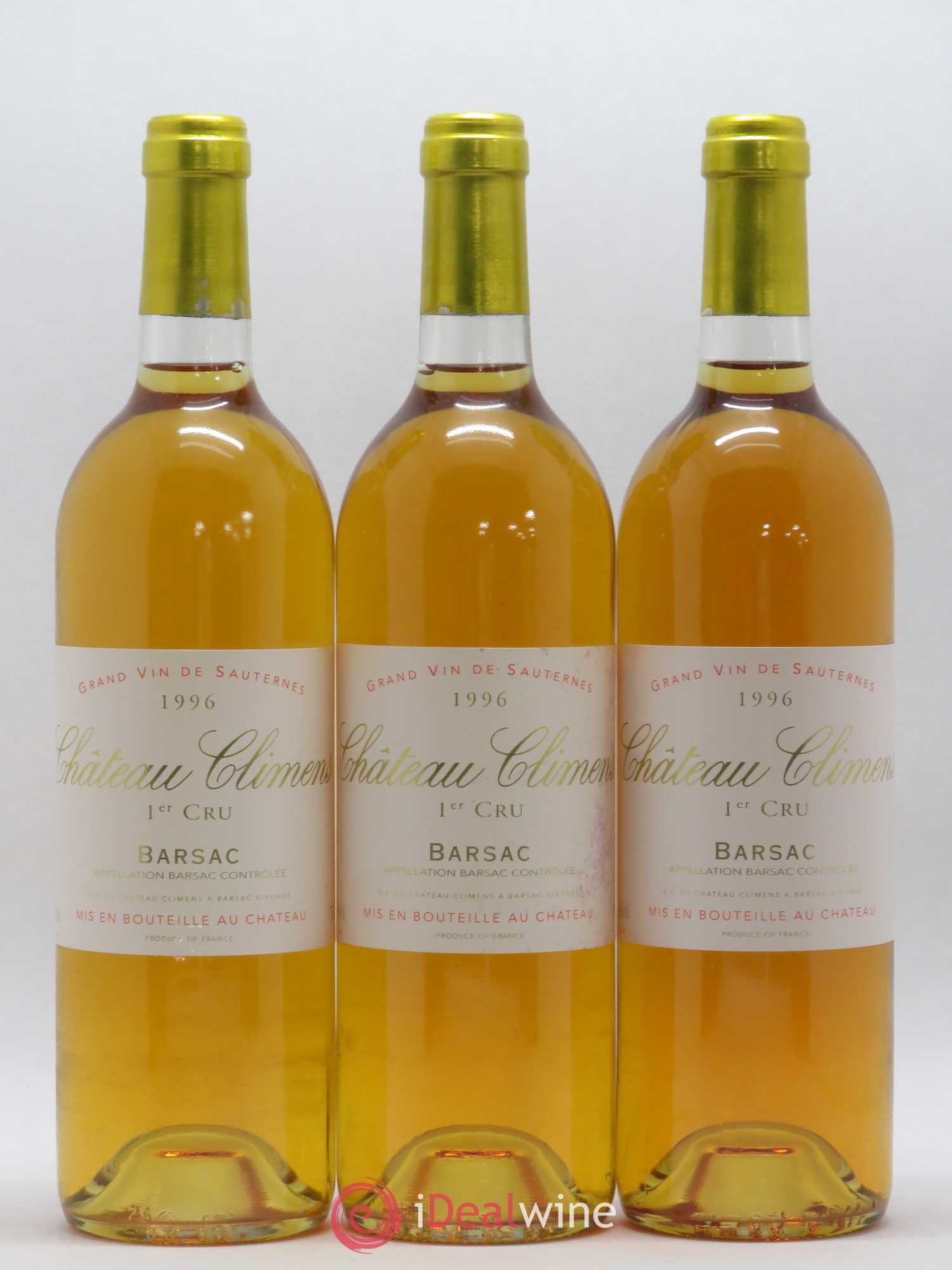 Château Climens 1er Grand Cru Classé 1996 - Lotto di 12 bottiglie - 4