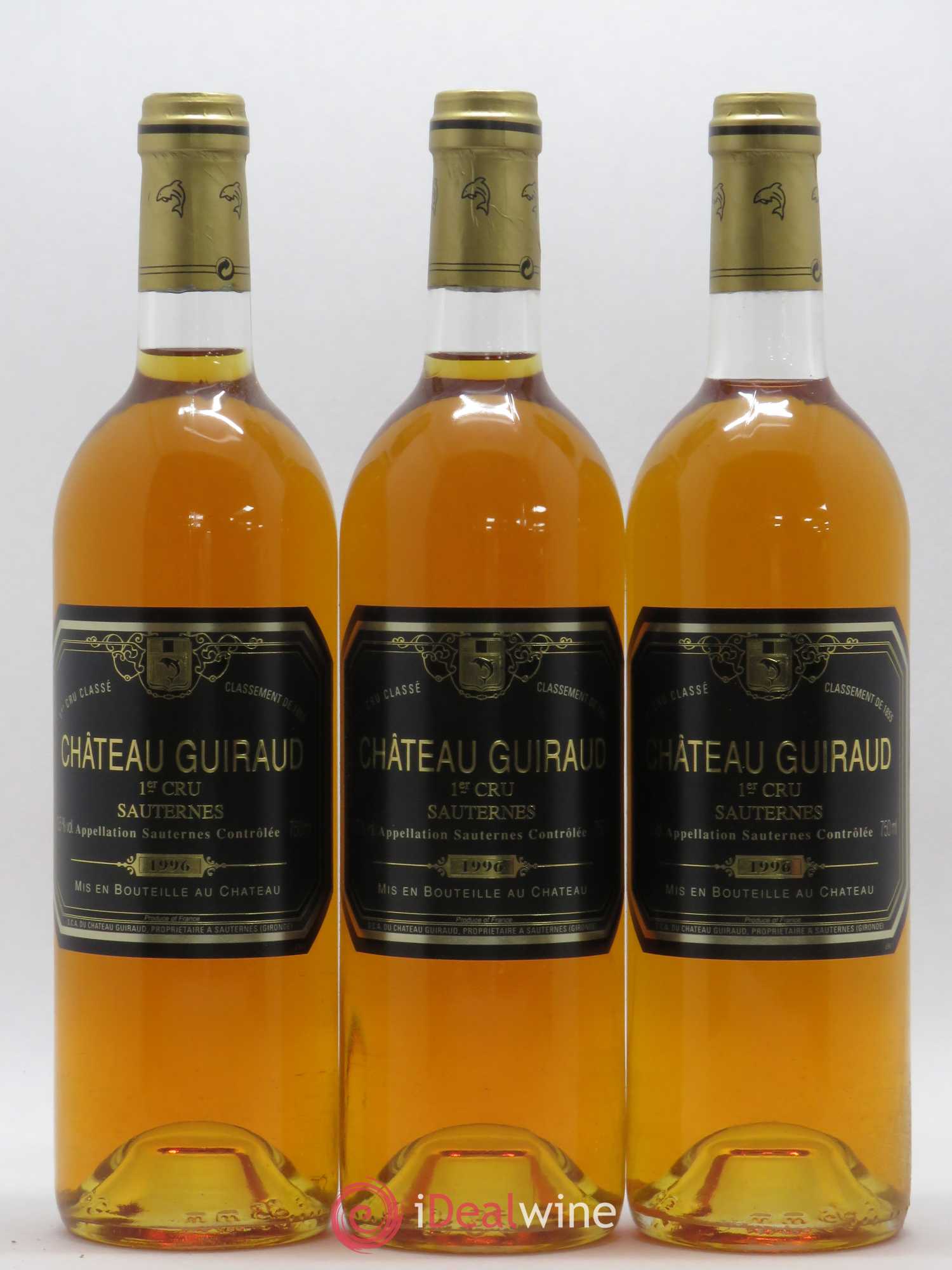 Château Guiraud 1er Grand Cru Classé 1996 - Lotto di 12 bottiglie - 2