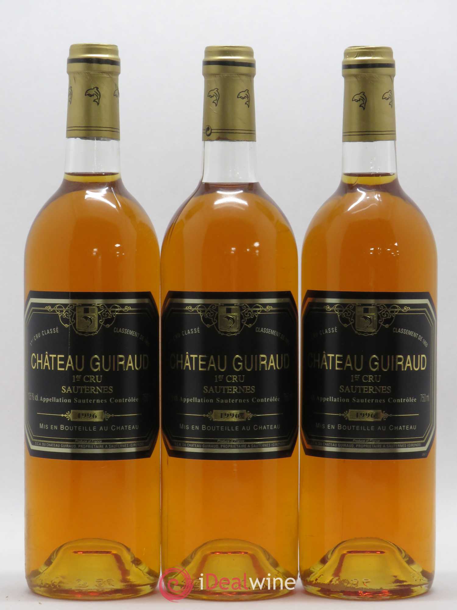 Château Guiraud 1er Grand Cru Classé 1996 - Lotto di 12 bottiglie - 3