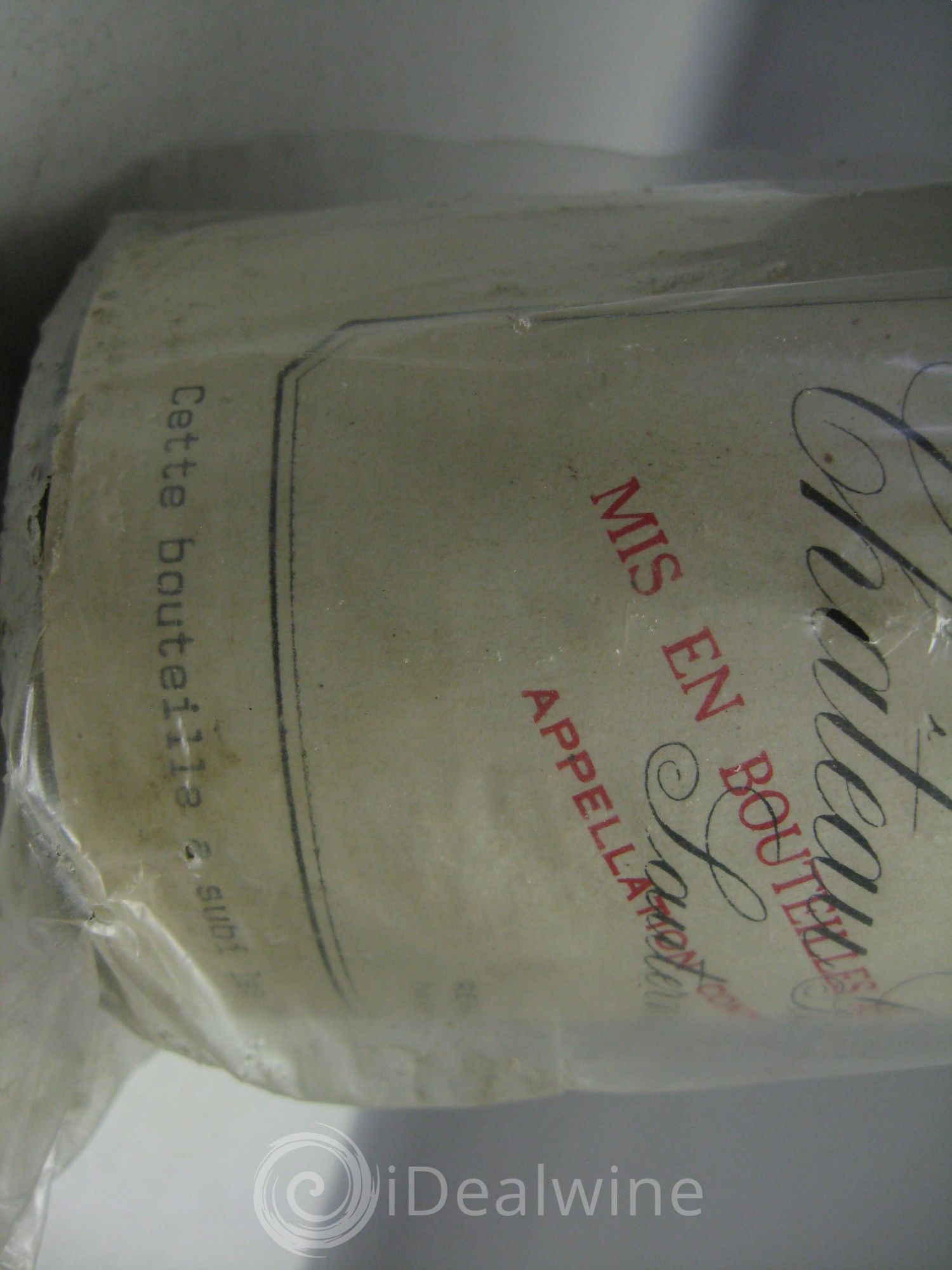 Château Gilette - Crème de Tête (certificat joint et scellé plastique, bte ayant subi les inondations en 1952, rebouchée en 1971) 1937 - Lotto di 1 bottiglia - 1