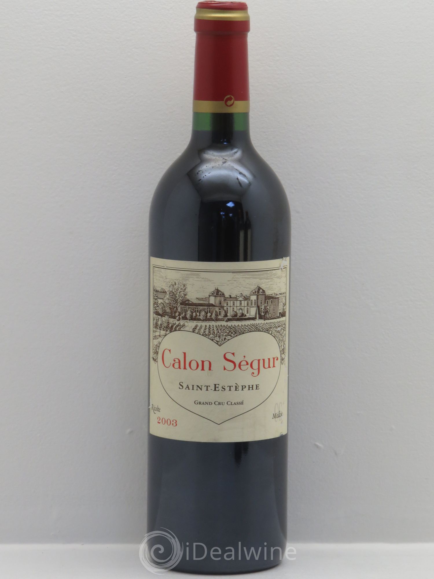 Château Calon Ségur 3ème Grand Cru Classé 2003 - Lot de 6 bouteilles - 0