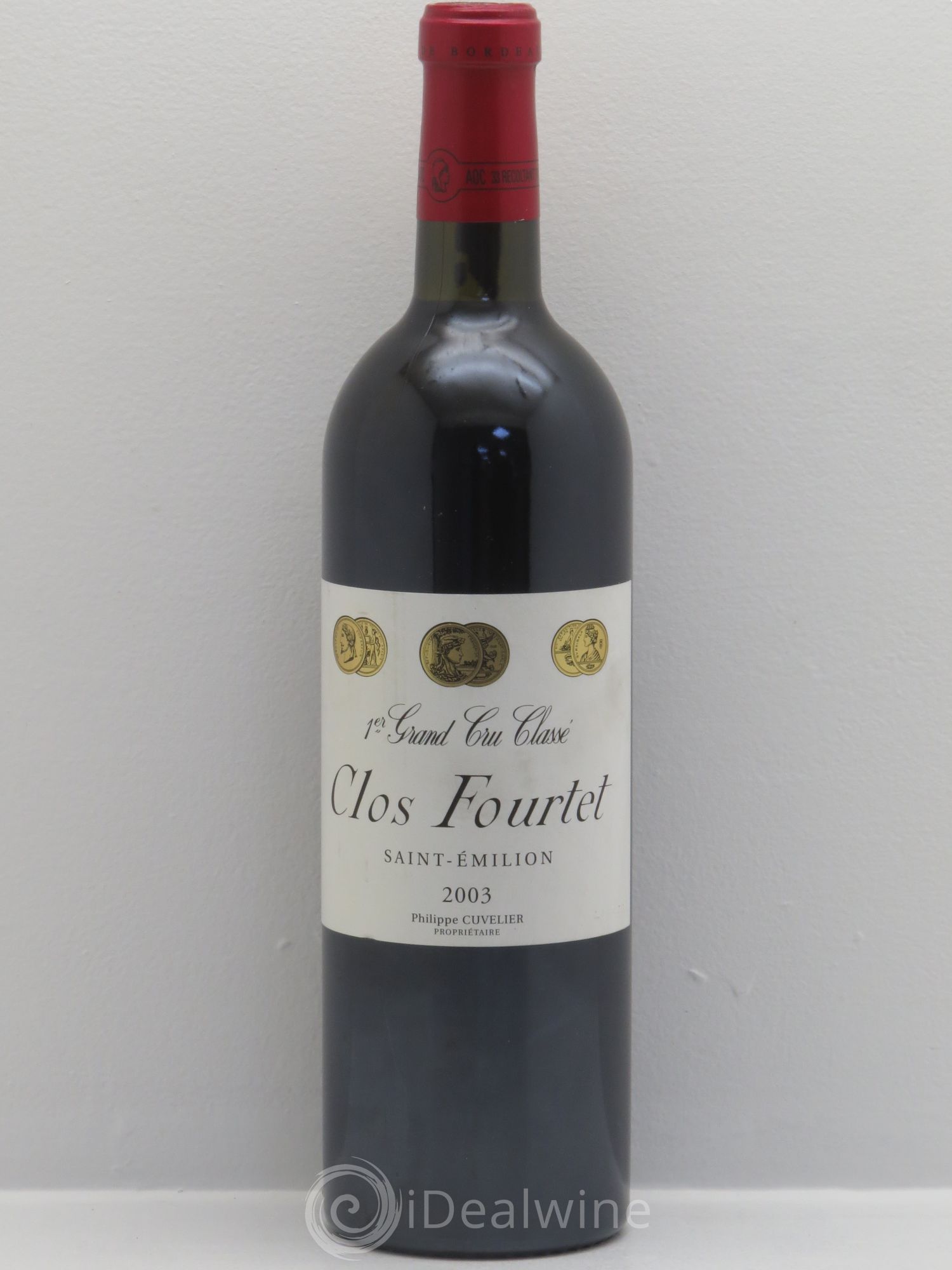 Clos Fourtet 1er Grand Cru Classé B 2003 - Lot de 6 bouteilles - 0