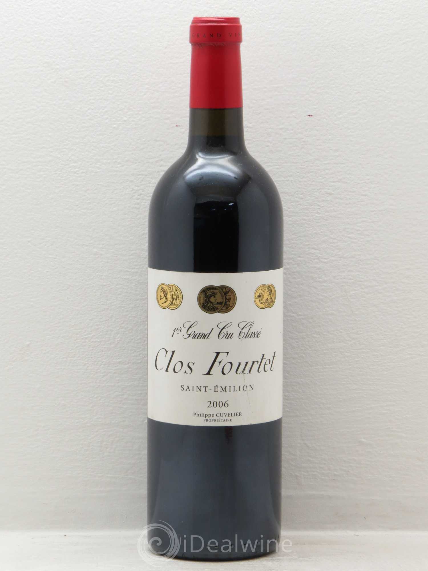 Clos Fourtet 1er Grand Cru Classé B 2006 - Lot de 6 bouteilles - 0