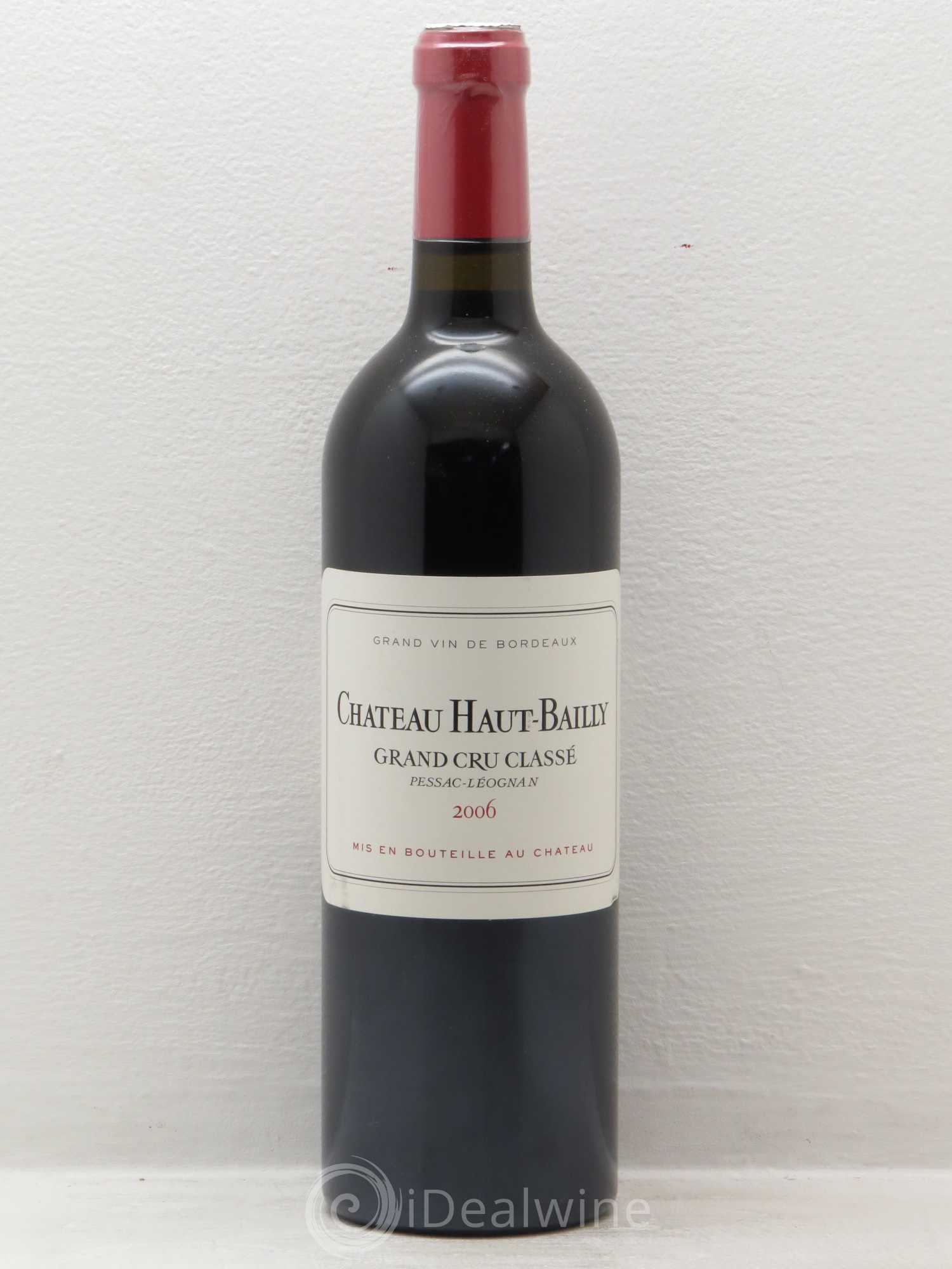Château Haut-Bailly Cru Classé de Graves 2006 - Lot de 6 bouteilles - 0