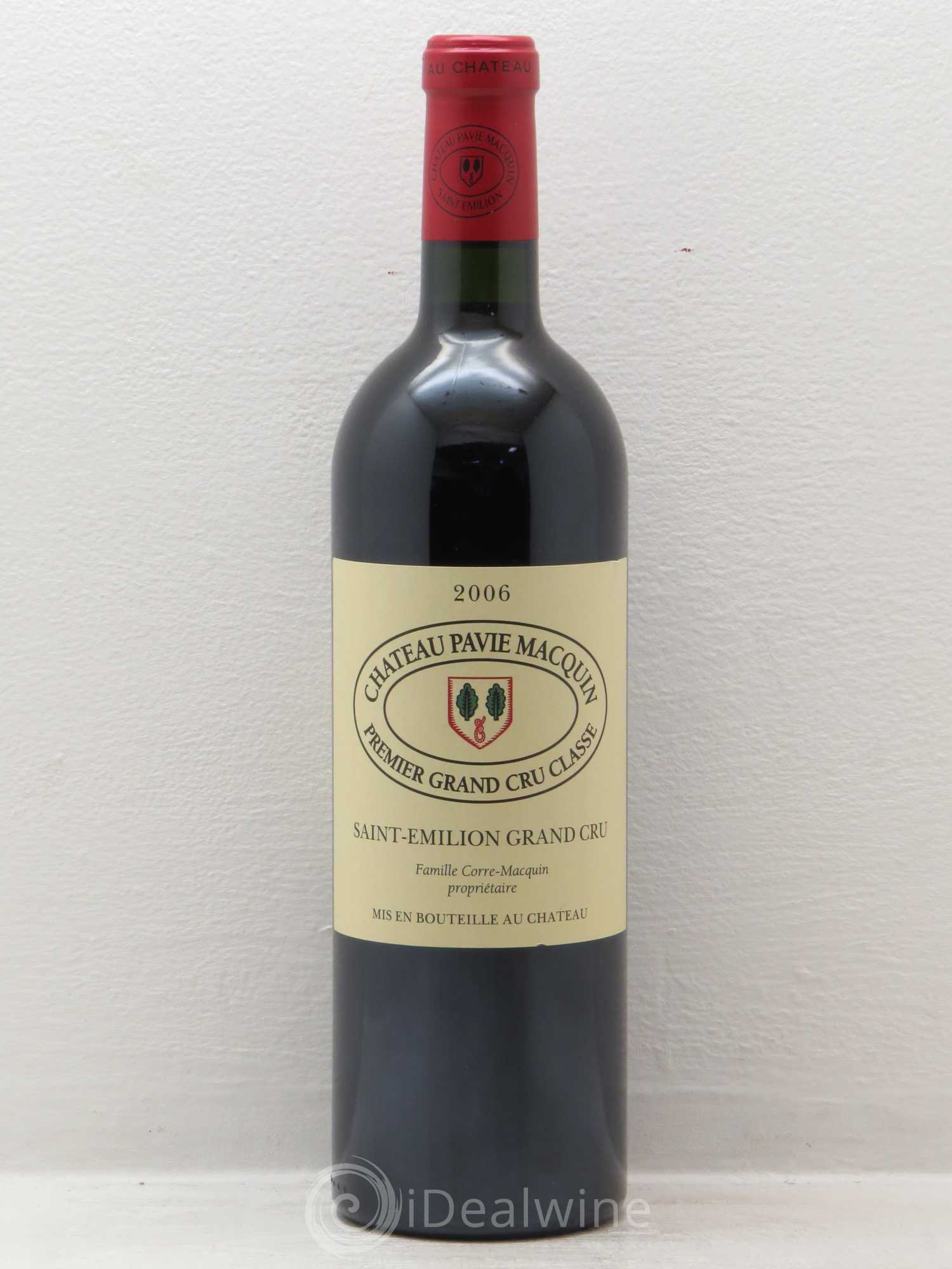 Château Pavie Macquin 1er Grand Cru Classé B 2006 - Lot de 6 bouteilles - 0