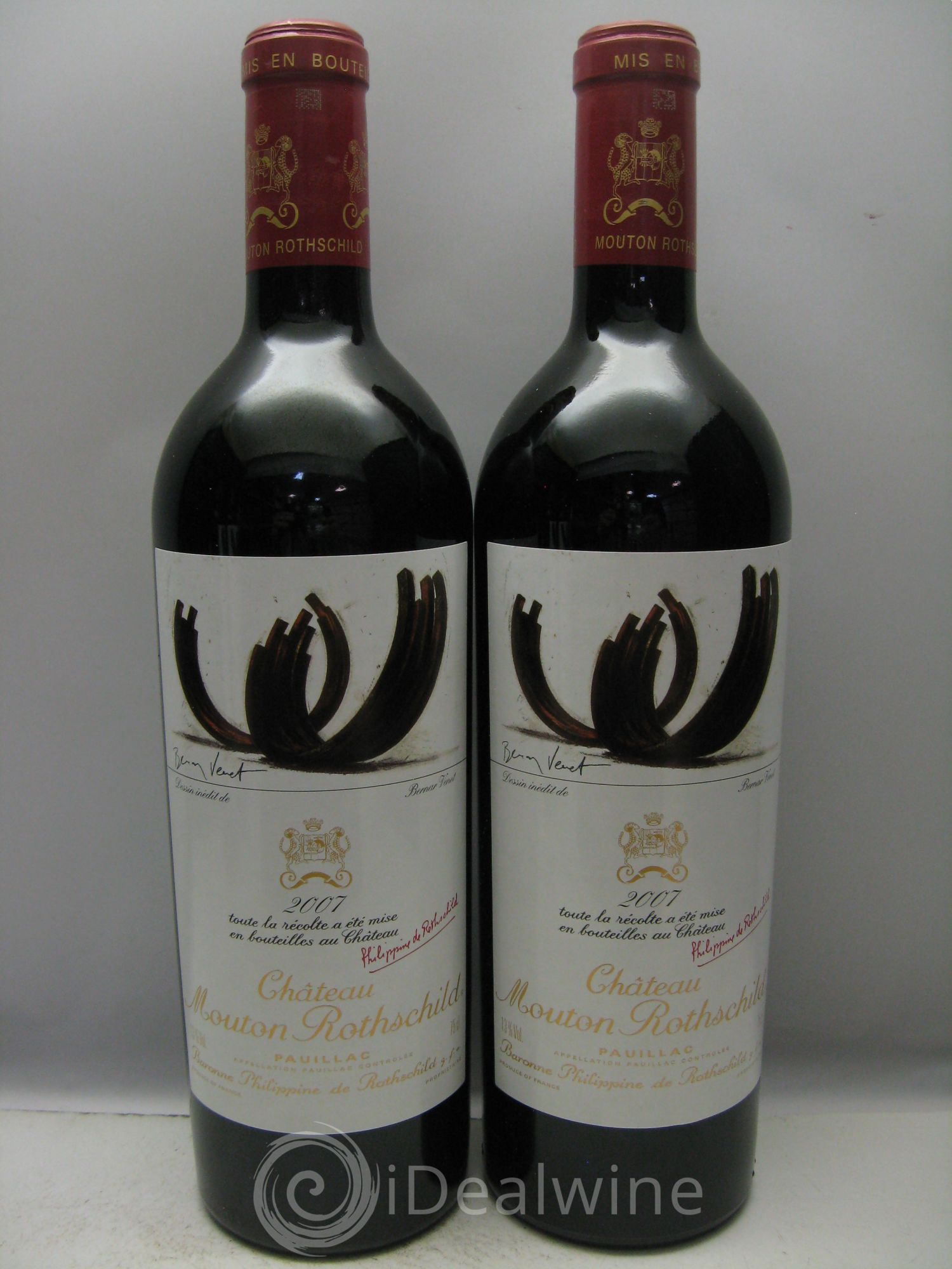 Château Mouton Rothschild 1er Grand Cru Classé 2007 - Lot de 12 bouteilles - 3