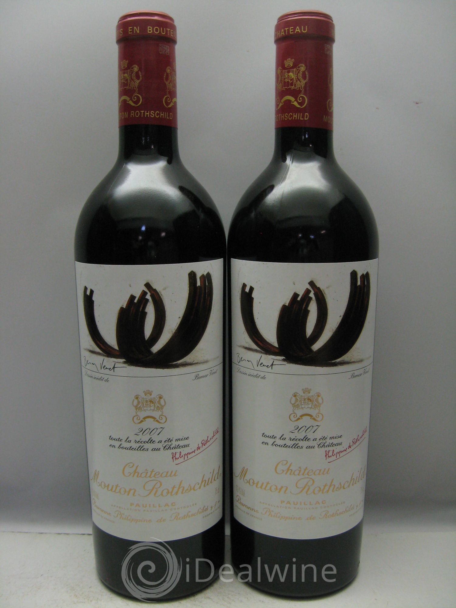 Château Mouton Rothschild 1er Grand Cru Classé 2007 - Lot de 12 bouteilles - 4