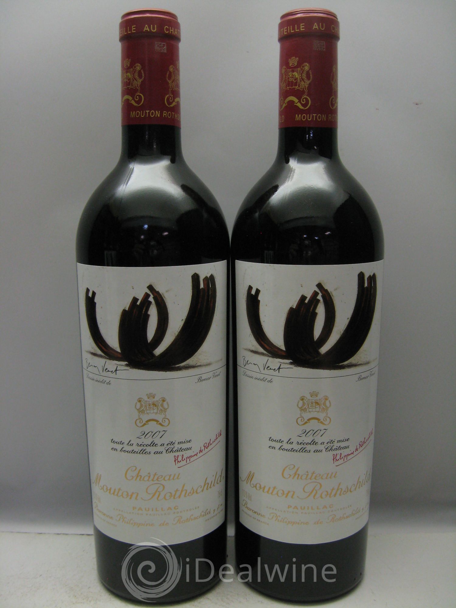 Château Mouton Rothschild 1er Grand Cru Classé 2007 - Lot de 12 bouteilles - 5