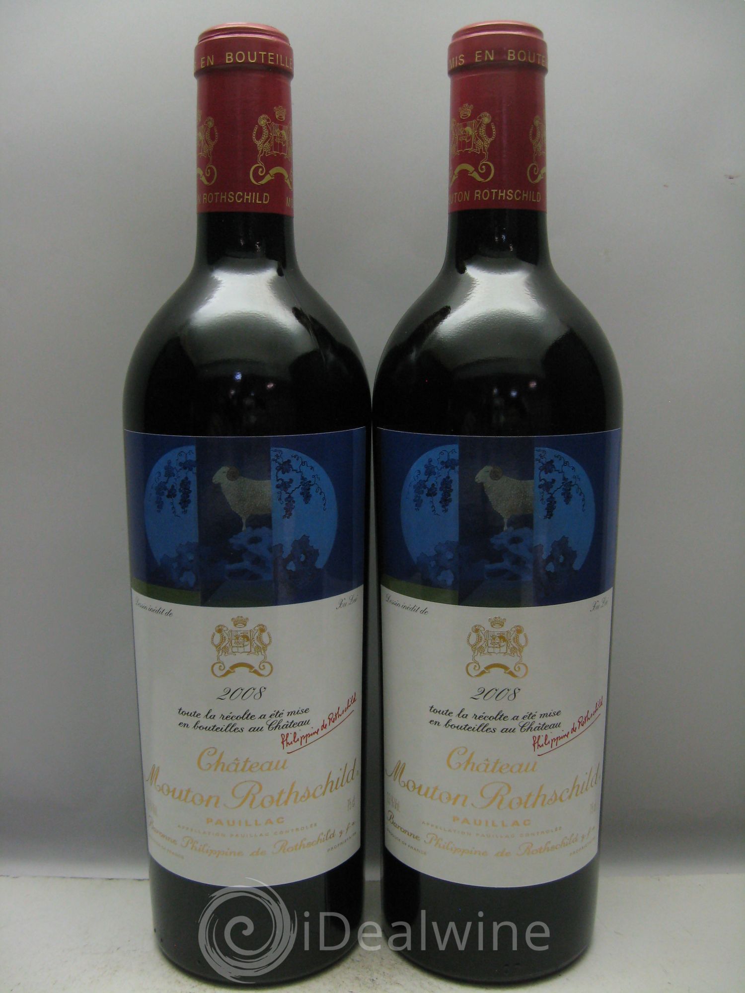 Château Mouton Rothschild 1er Grand Cru Classé 2008 - Lot de 12 bouteilles - 5