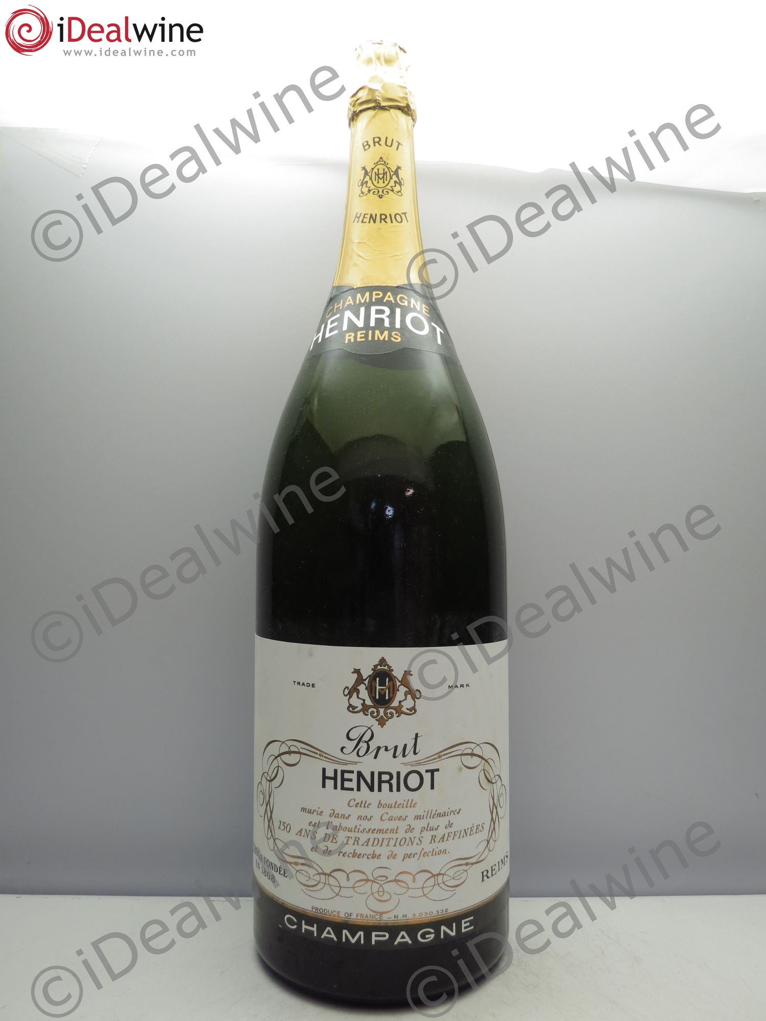 Champagne Henriot 150 ans tradition - Posten von 1 Doppel-Magnum - 0